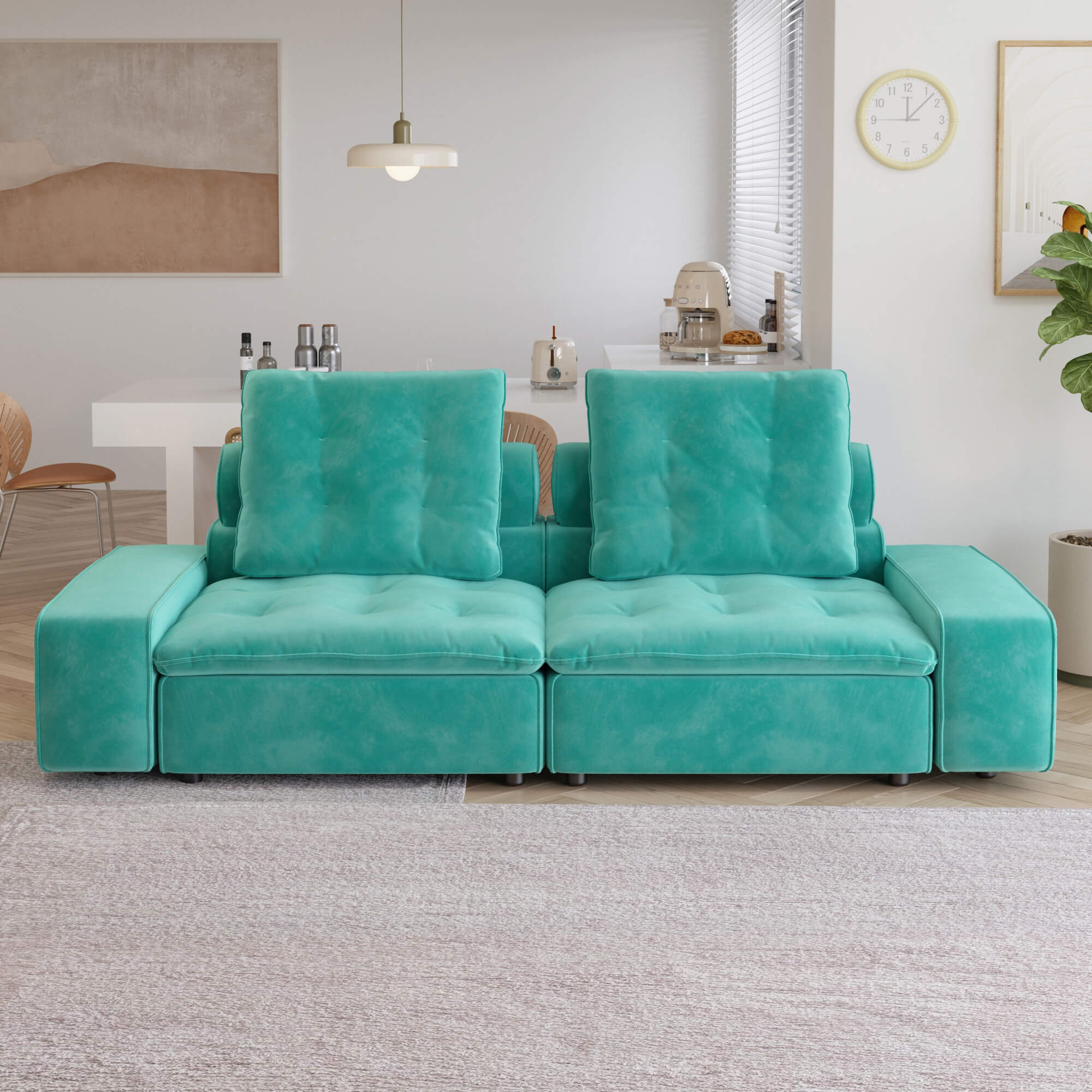 Sky Cloud Loveseat Adjustable Sofa