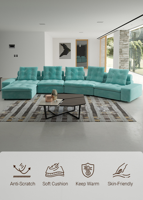 Sky Cloud Adjustable Sofa Header