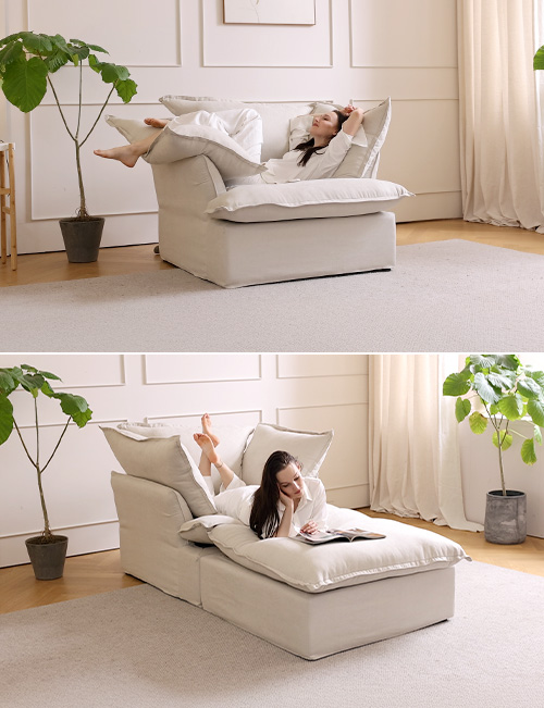 Sky Cloud Plus Sectional Sofa Positions