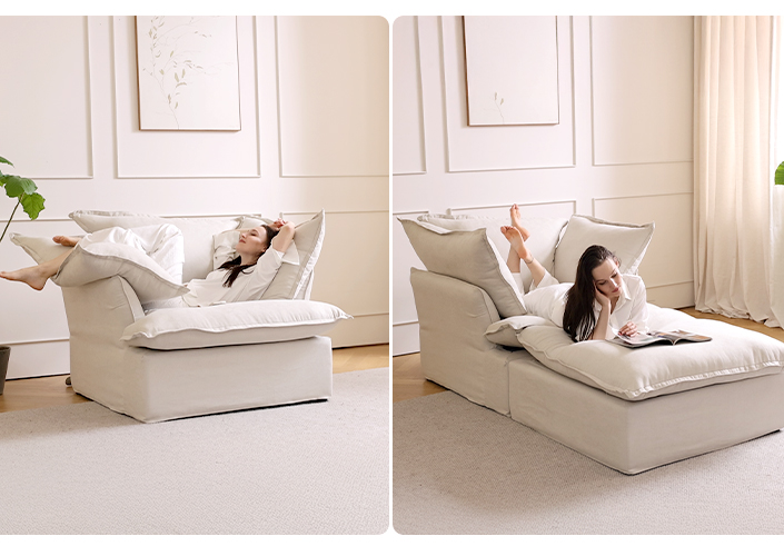 Sky Cloud Plus Sectional Sofa Positions