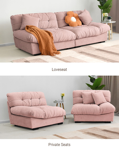 Urban Loveseat Sofa​ Scenes