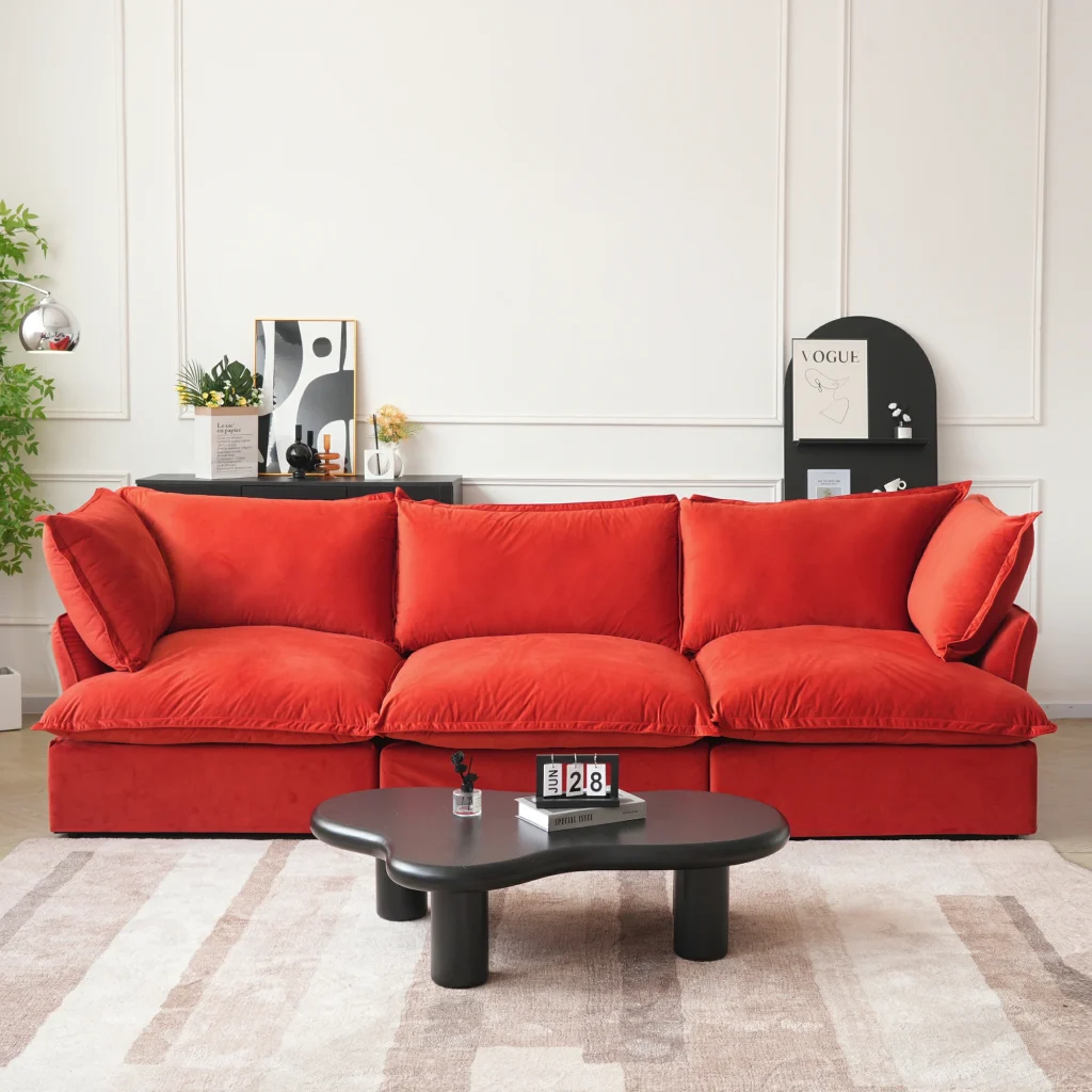 Velvet Sectional Sofa