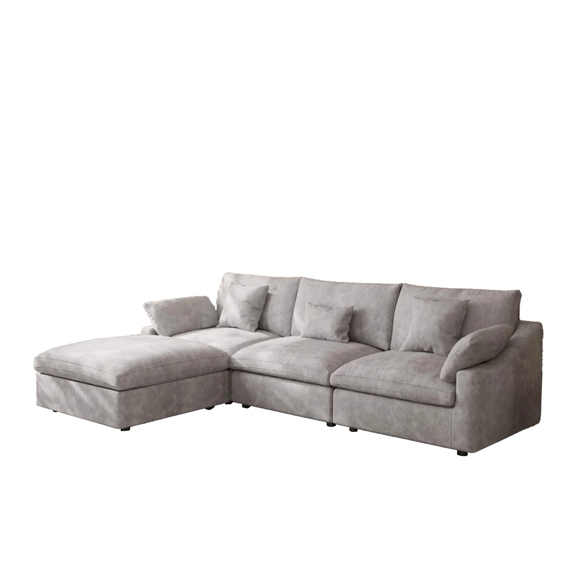 Sky Cloud Slope Sectional Sofa