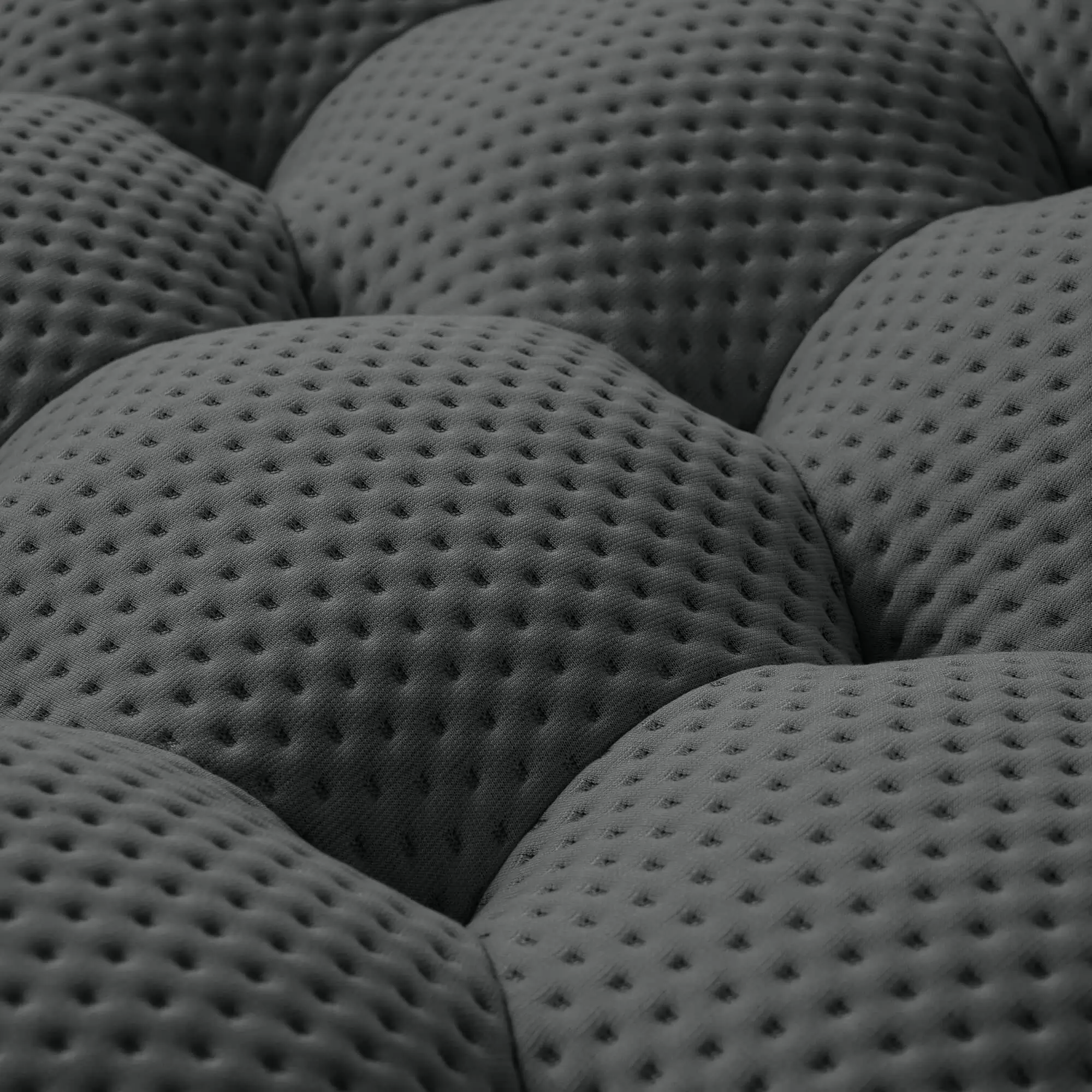Bubble Armless Sofa |Modular Flexibility 3D-Knitted Sleepers 3-Seaters