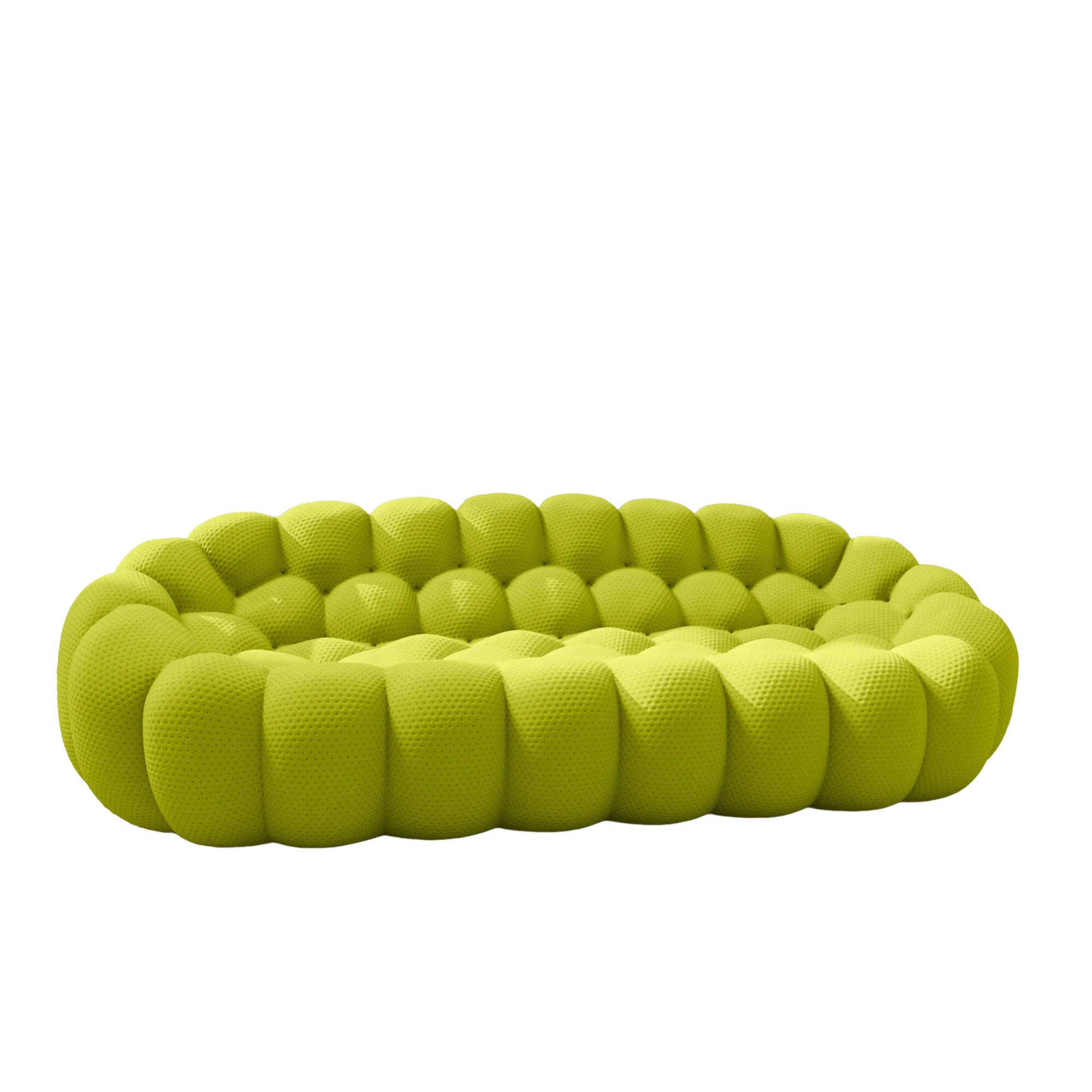 Bubble Armless Sofa |Modular Flexibility 3D-Knitted Sleepers 3-Seaters