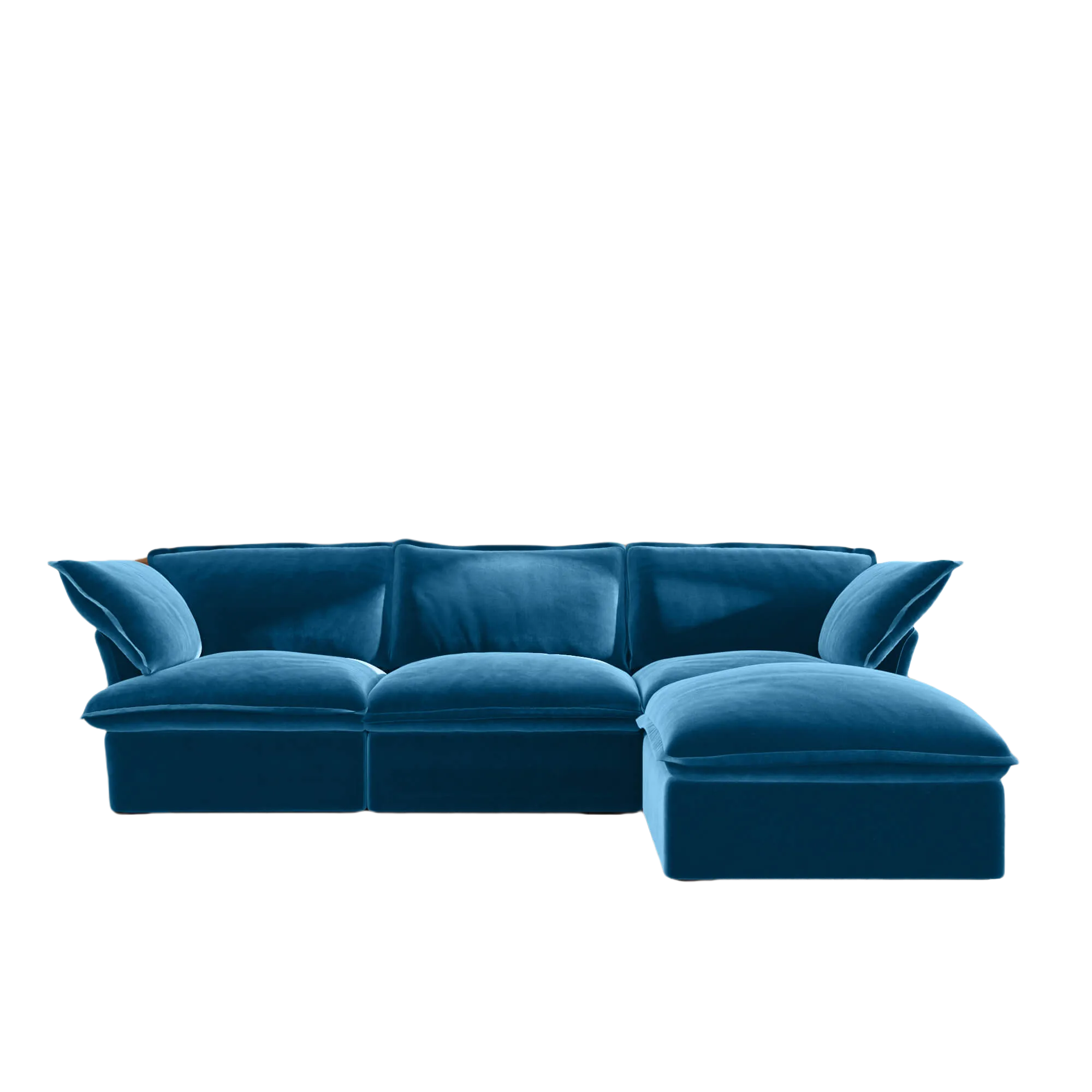 Sky Plus Velvet Cloud Sofa