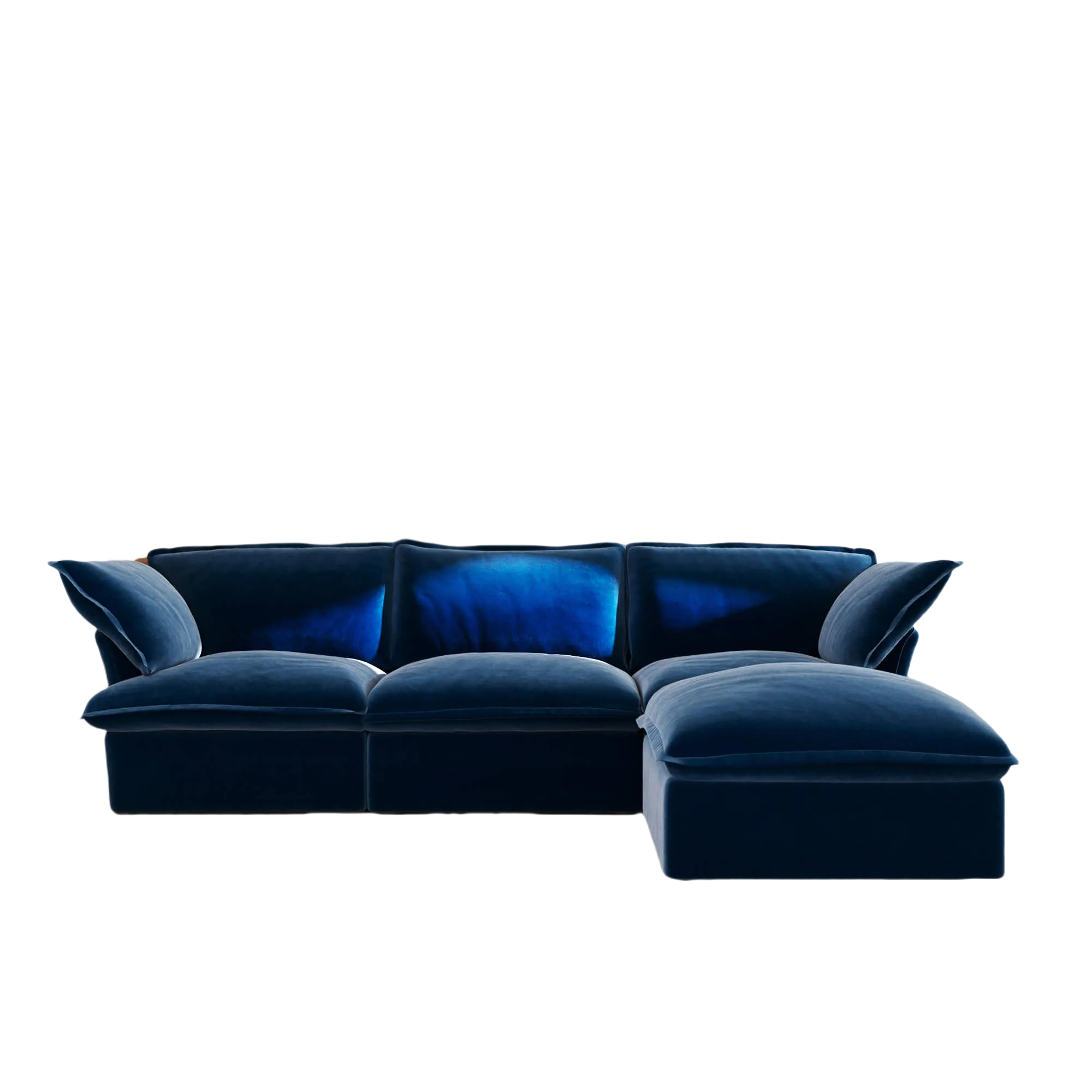 Sky Plus Velvet Cloud Sofa