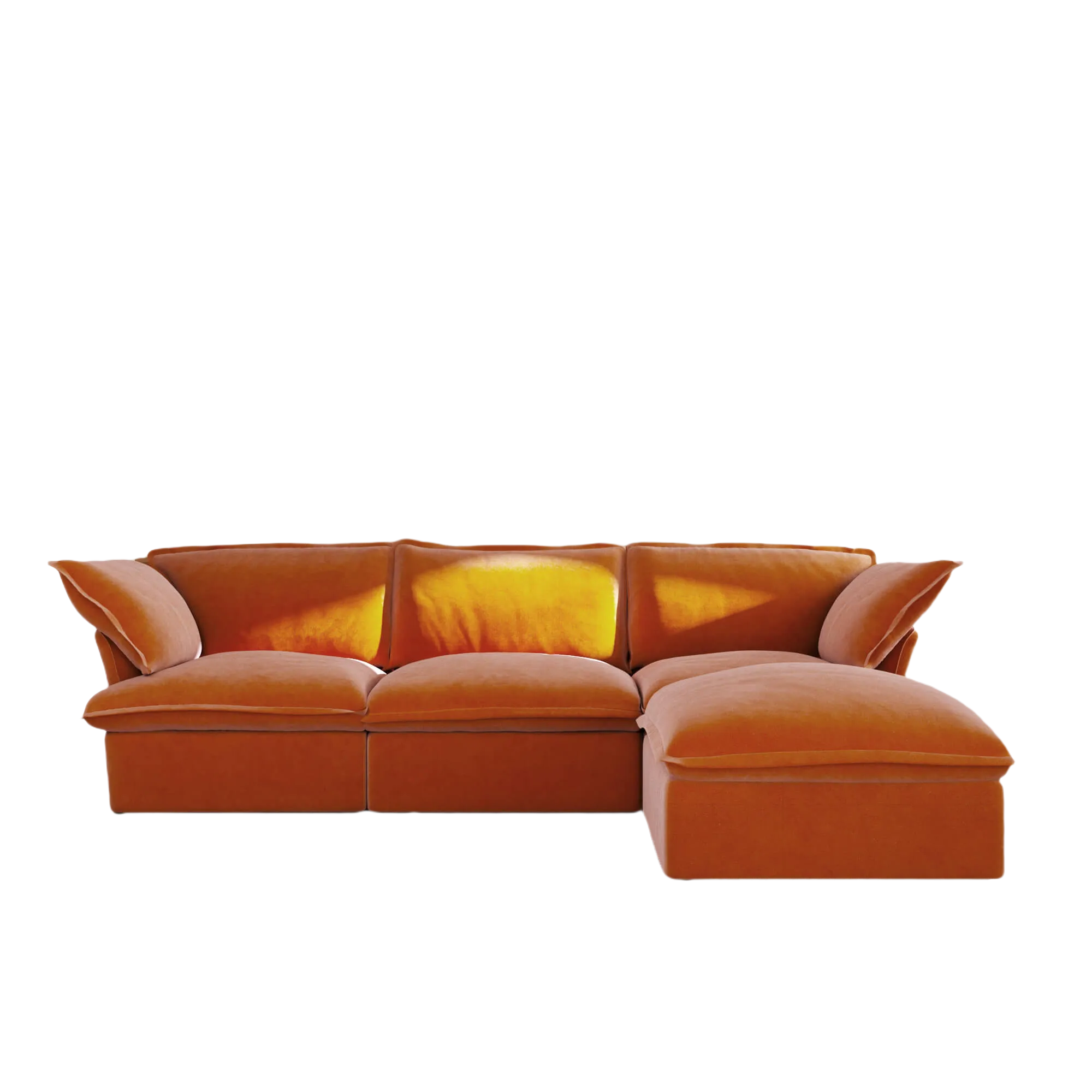 Sky Plus Velvet Cloud Sofa