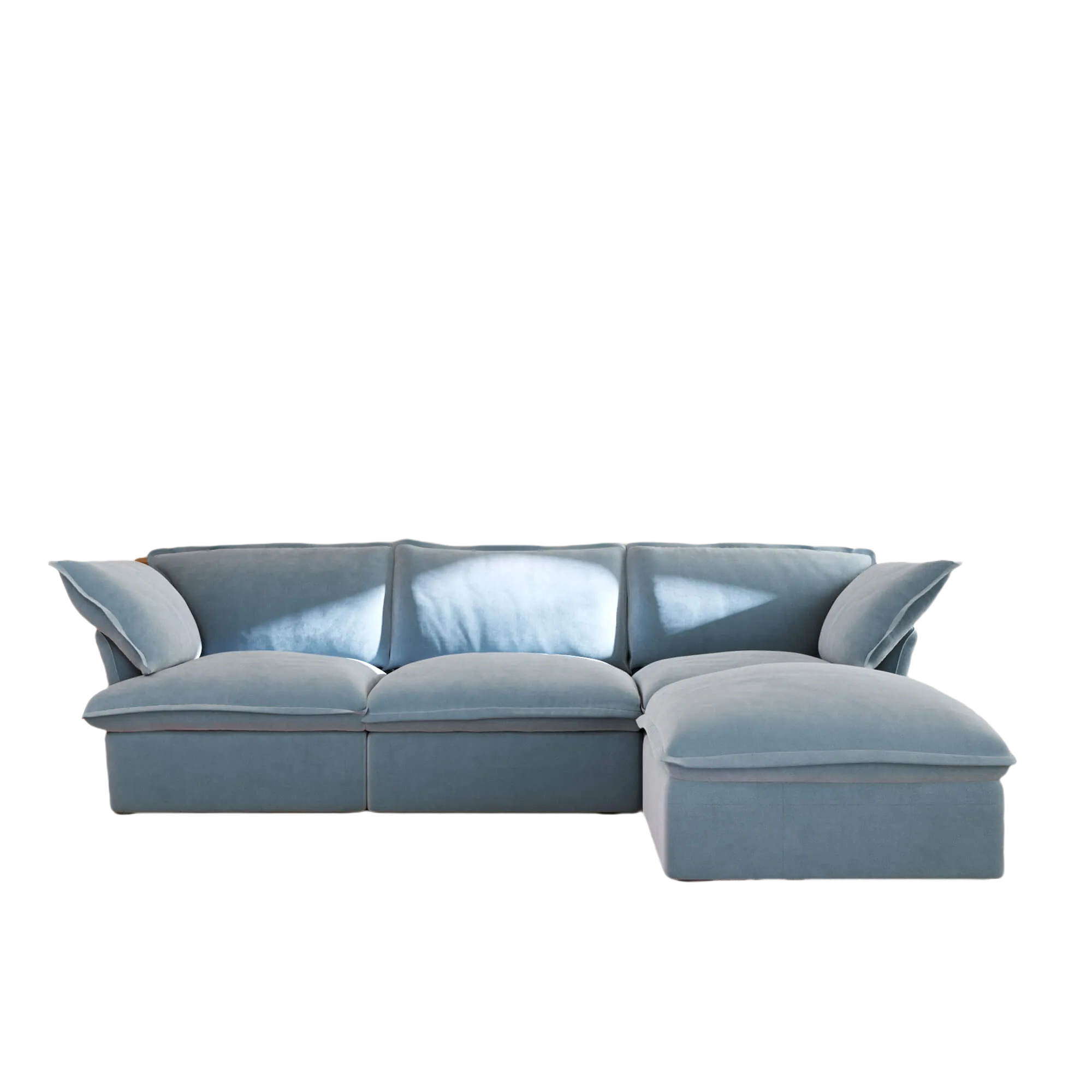 Sky Plus Velvet Cloud Sofa