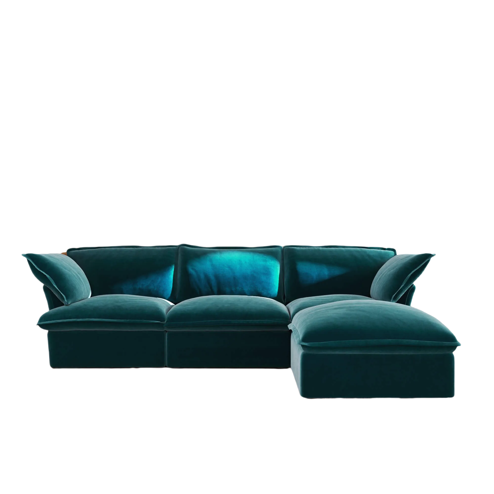 Sky Plus Velvet Cloud Sofa
