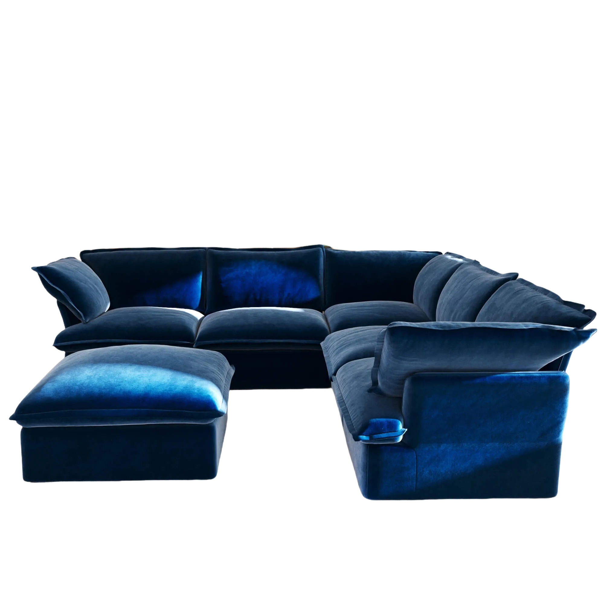 Sky Plus Velvet Cloud Sofa