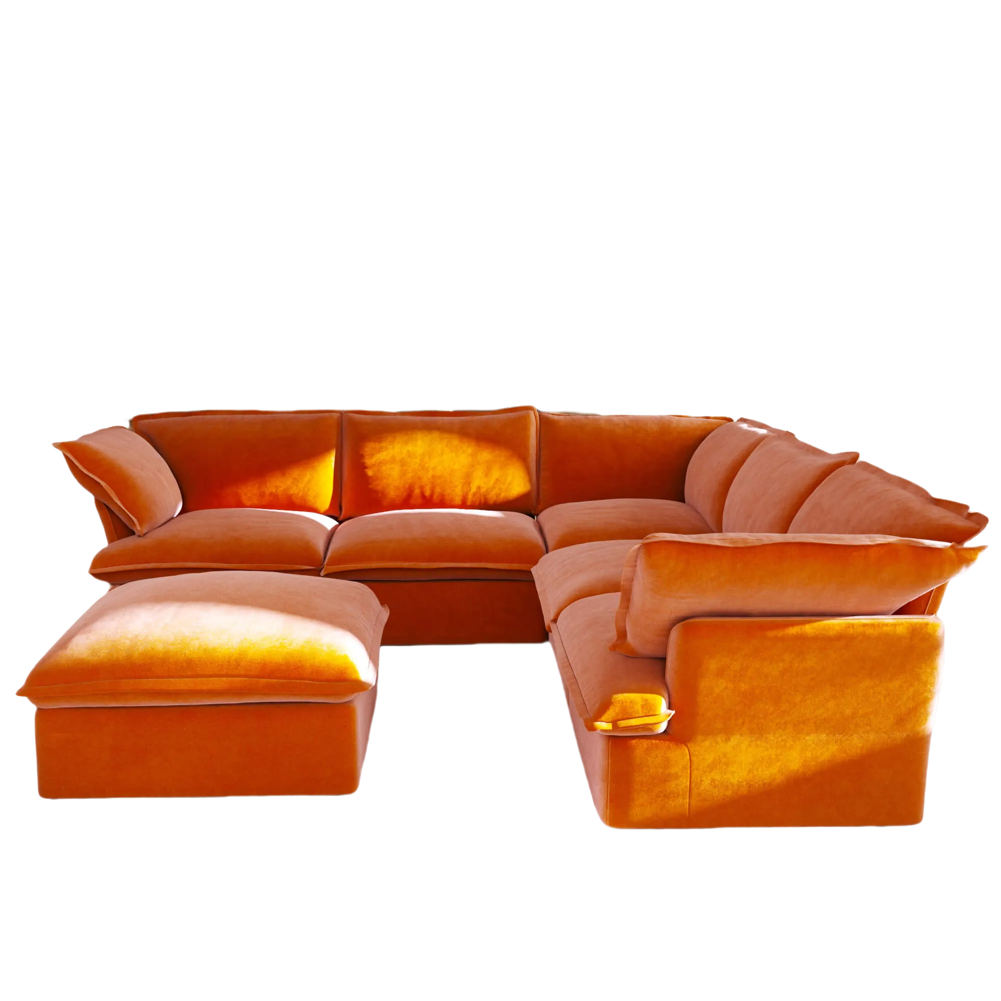 Sky Plus Velvet Cloud Sofa
