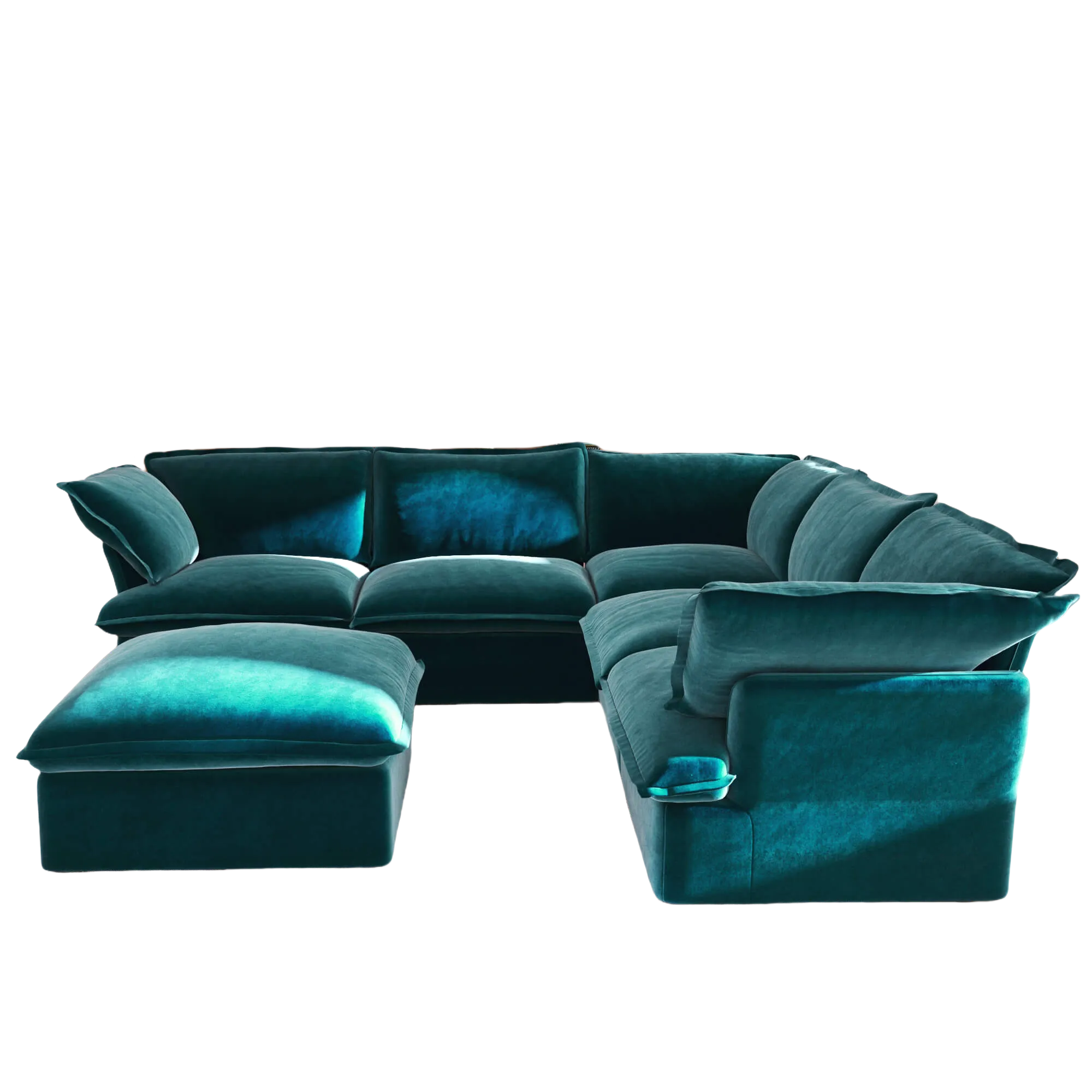 Sky Plus Velvet Cloud Sofa