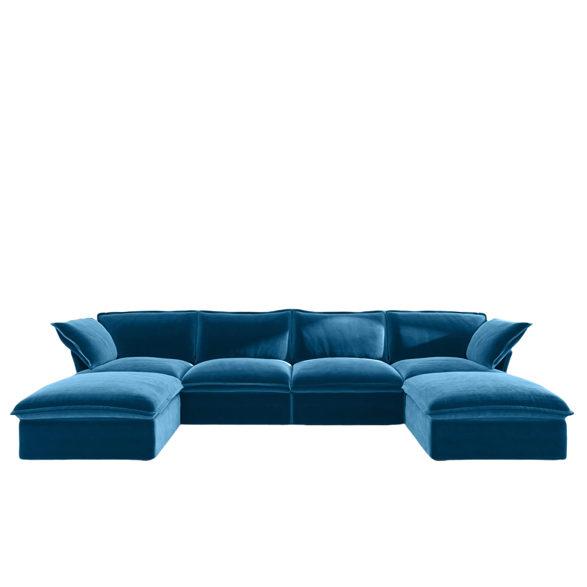Sky Plus Velvet Cloud Sofa