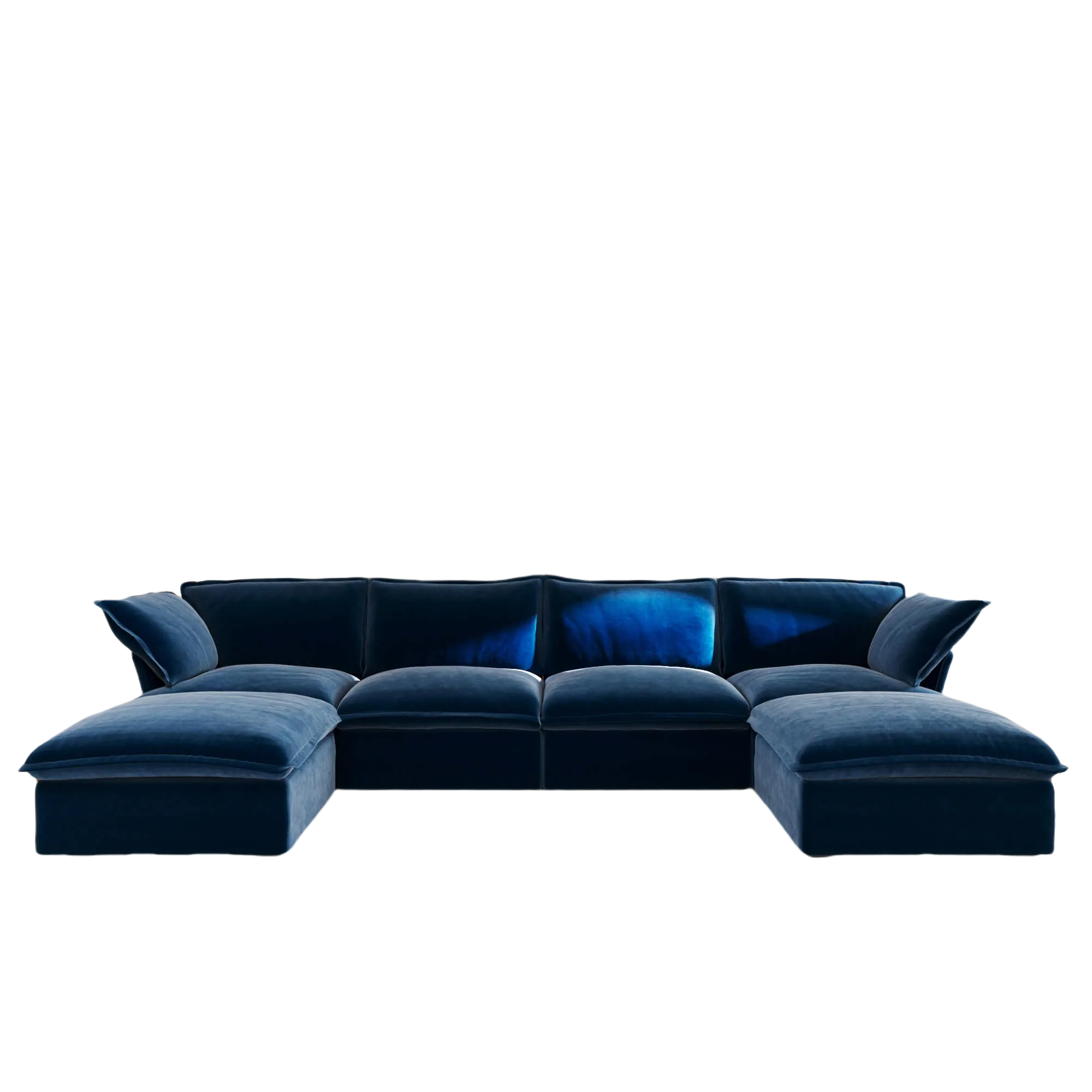 Sky Plus Velvet Cloud Sofa