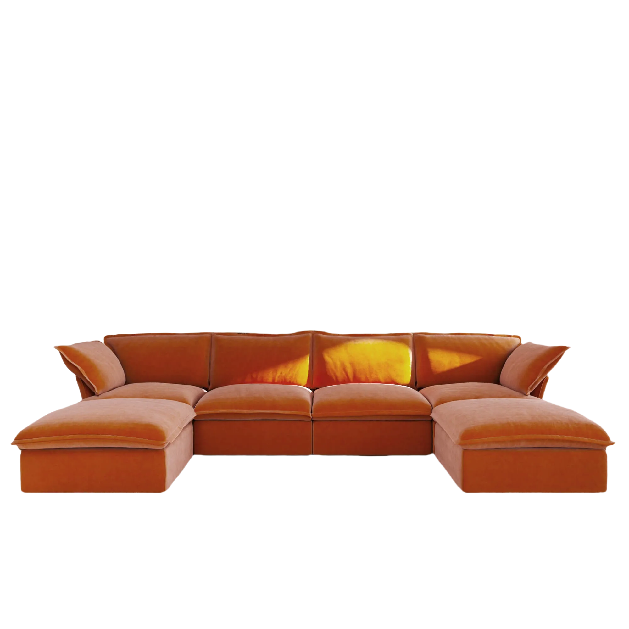 Sky Plus Velvet Cloud Sofa