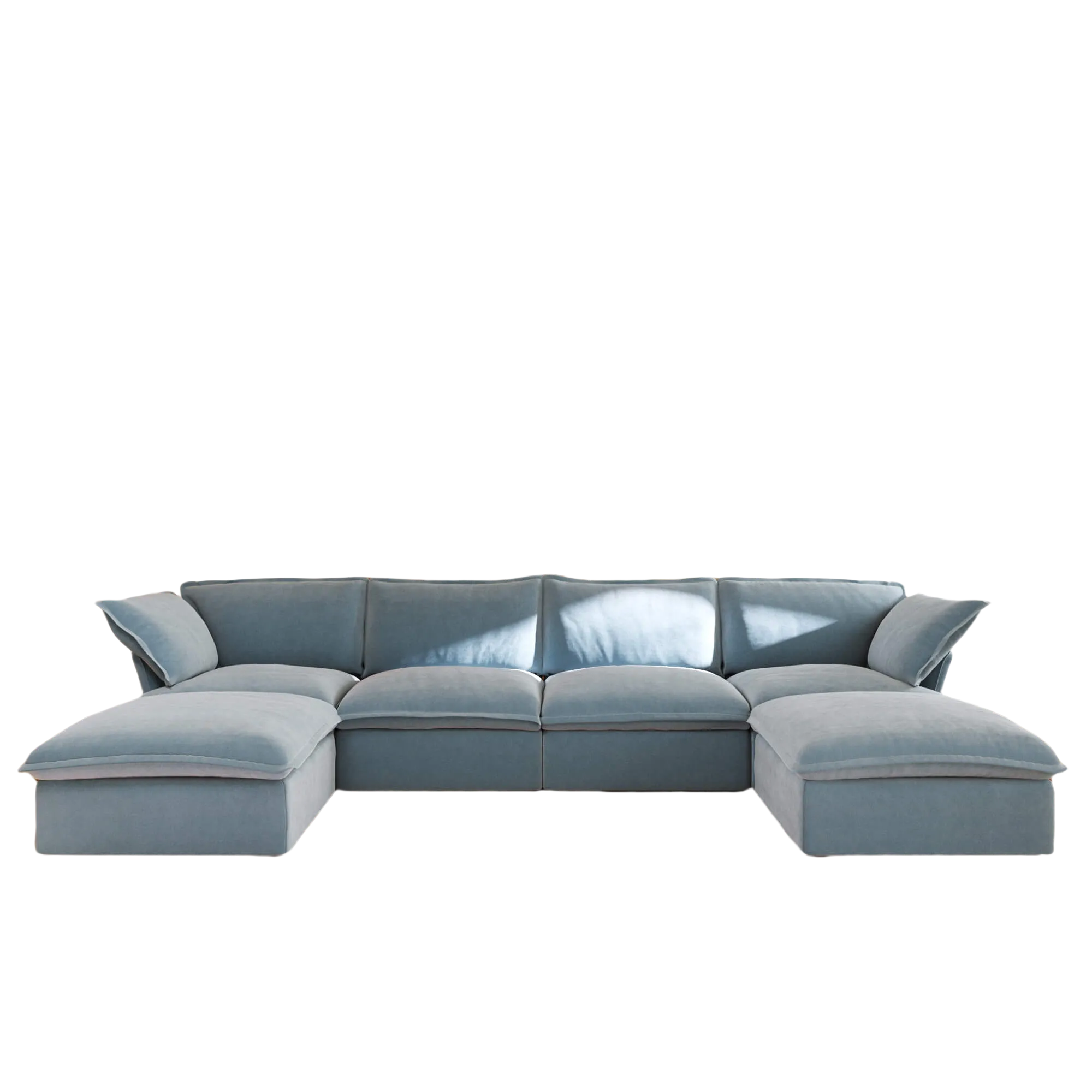 Sky Plus Velvet Cloud Sofa
