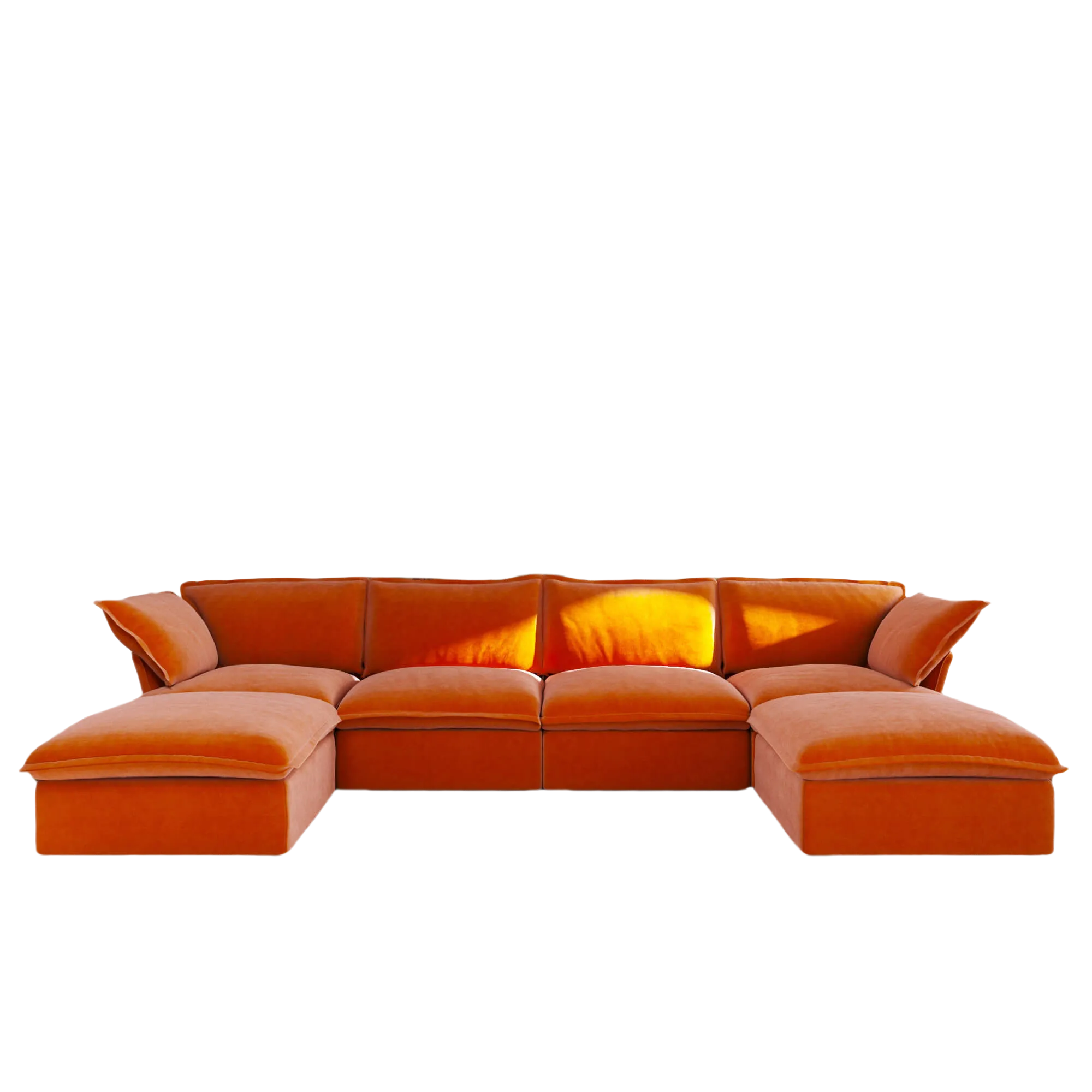 Sky Plus Velvet Cloud Sofa