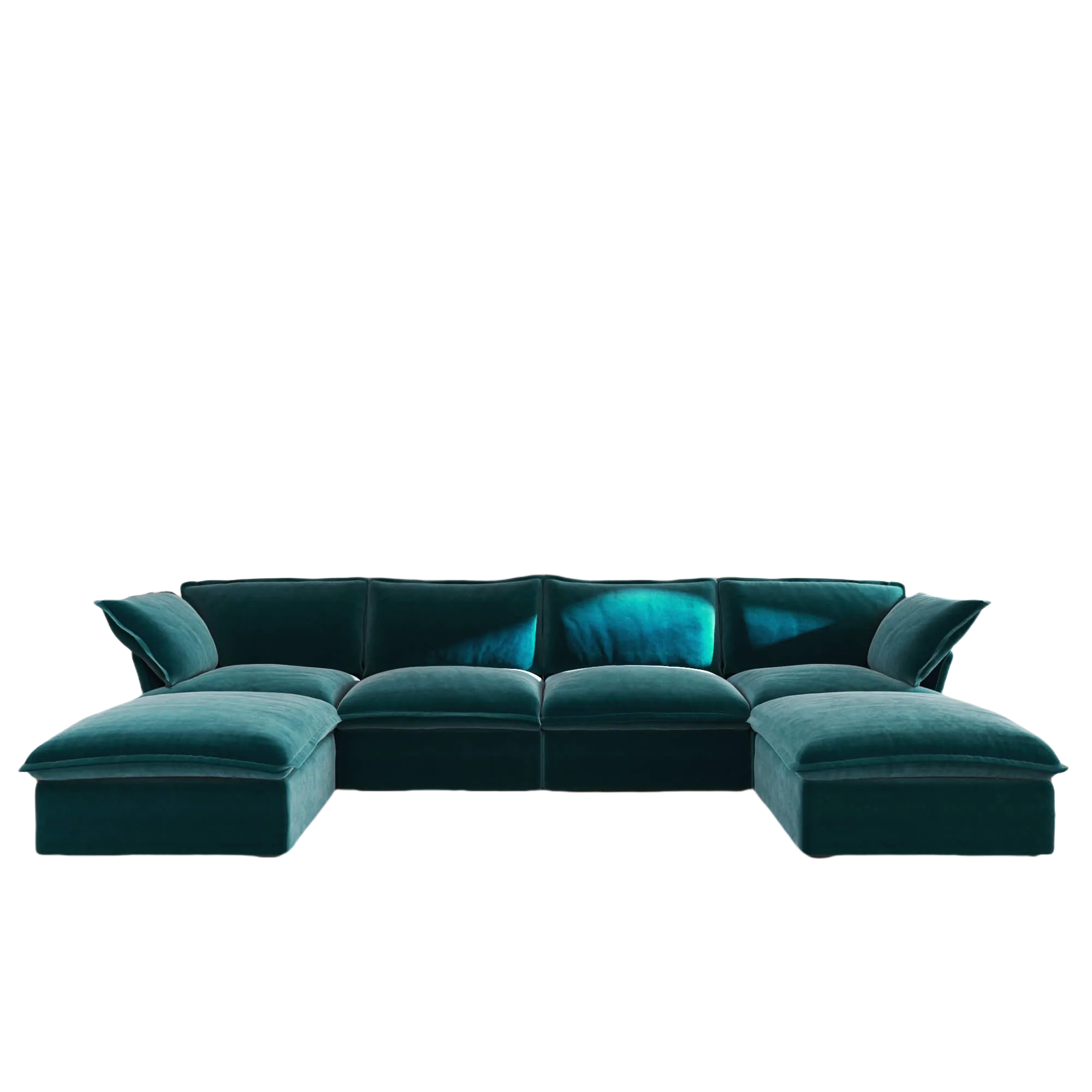Sky Plus Velvet Cloud Sofa