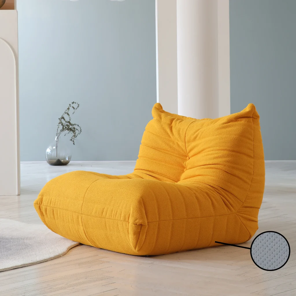 Caterpillar Armless Sofa Non Slip