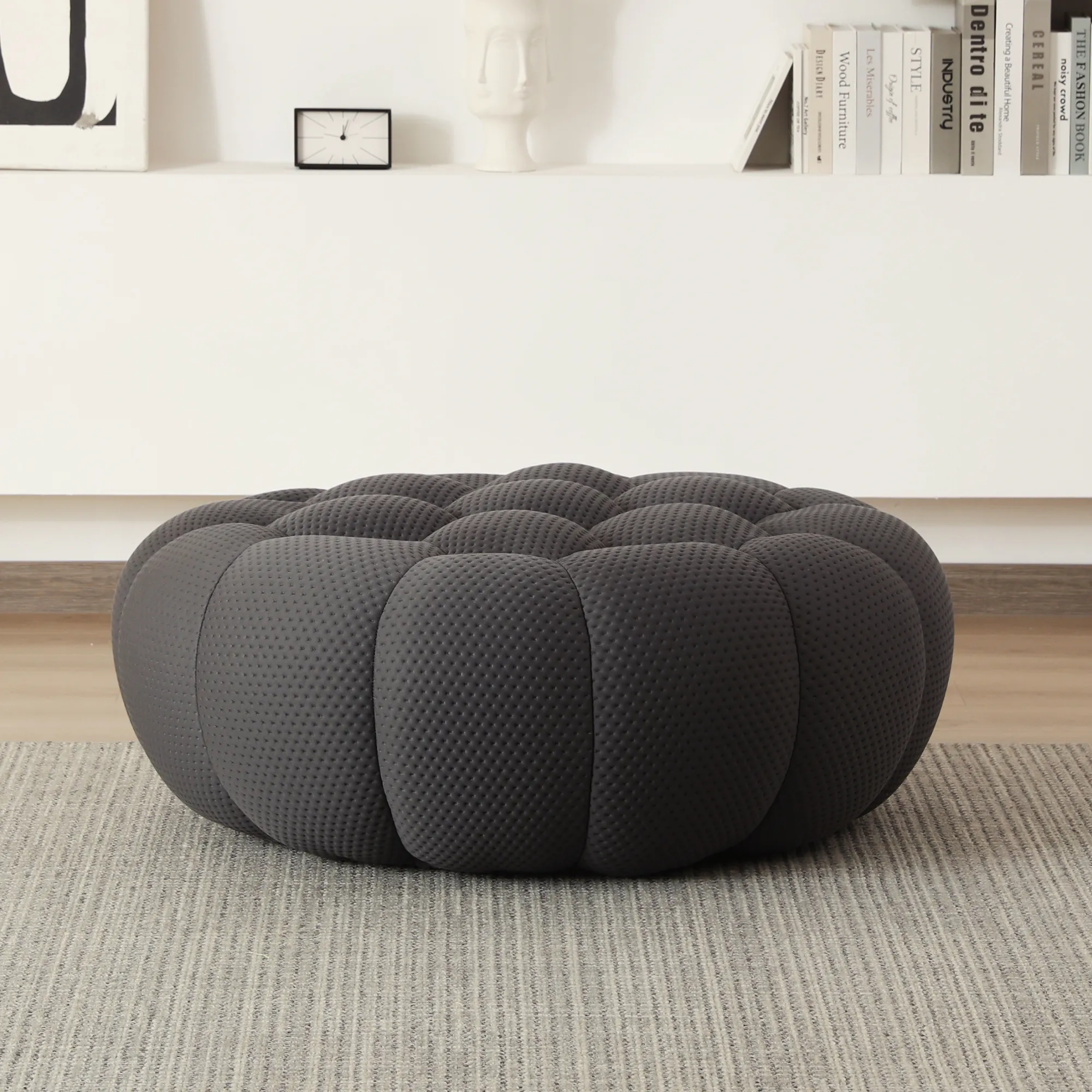 Modular Flexibility 3D-Knitted Ottomans 1-Seaters