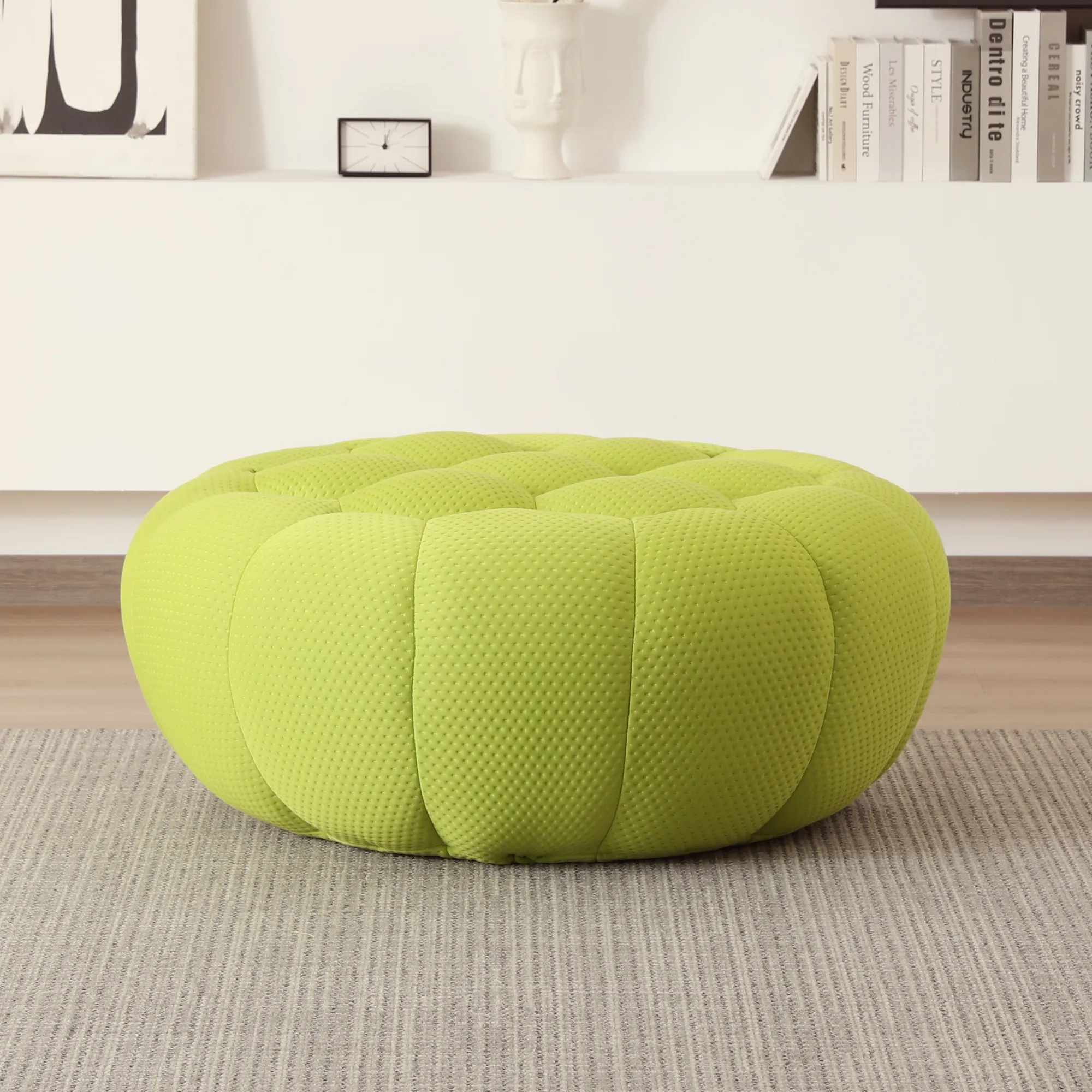 Modular Flexibility 3D-Knitted Ottomans 1-Seaters