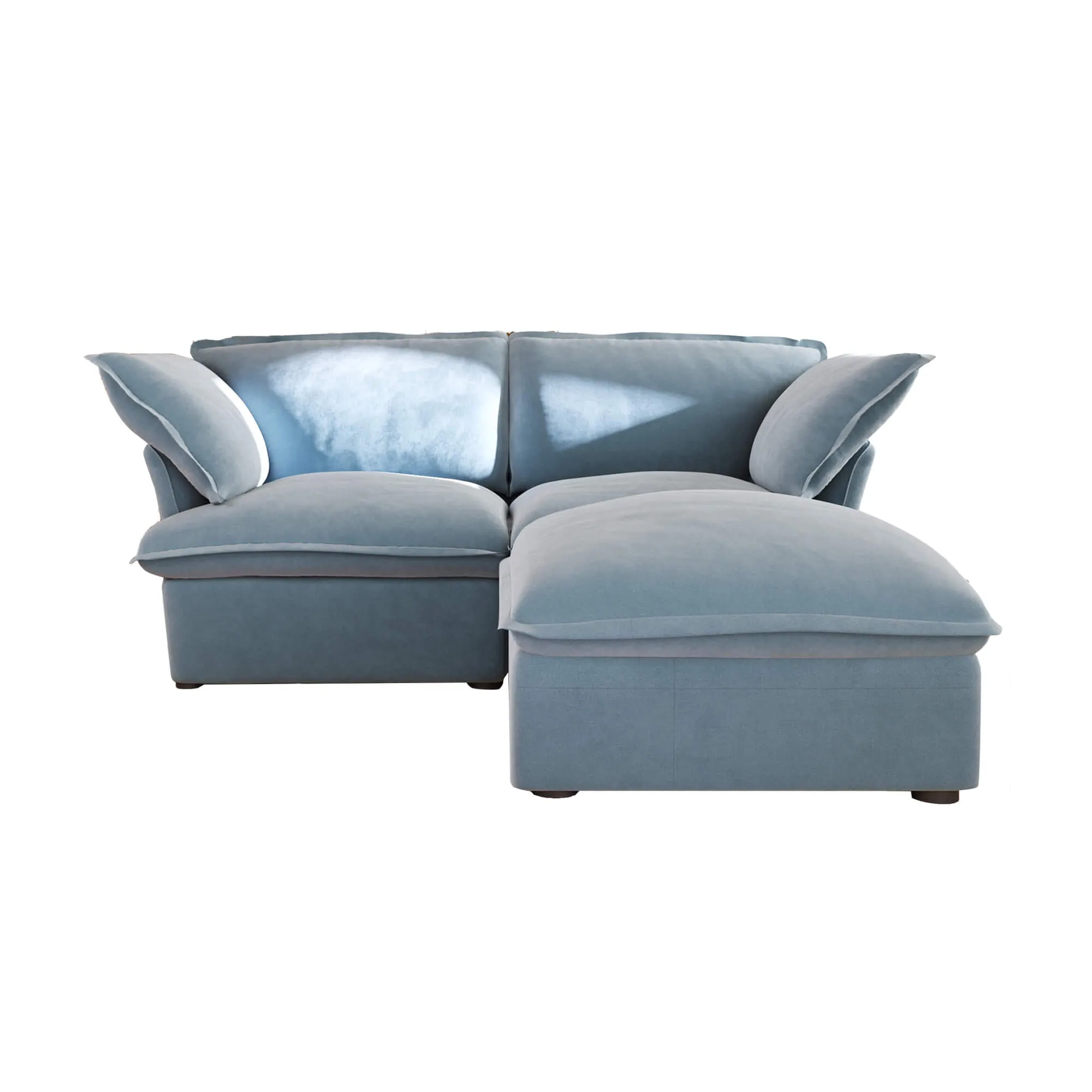 Sky Plus Velvet Cloud Sofa