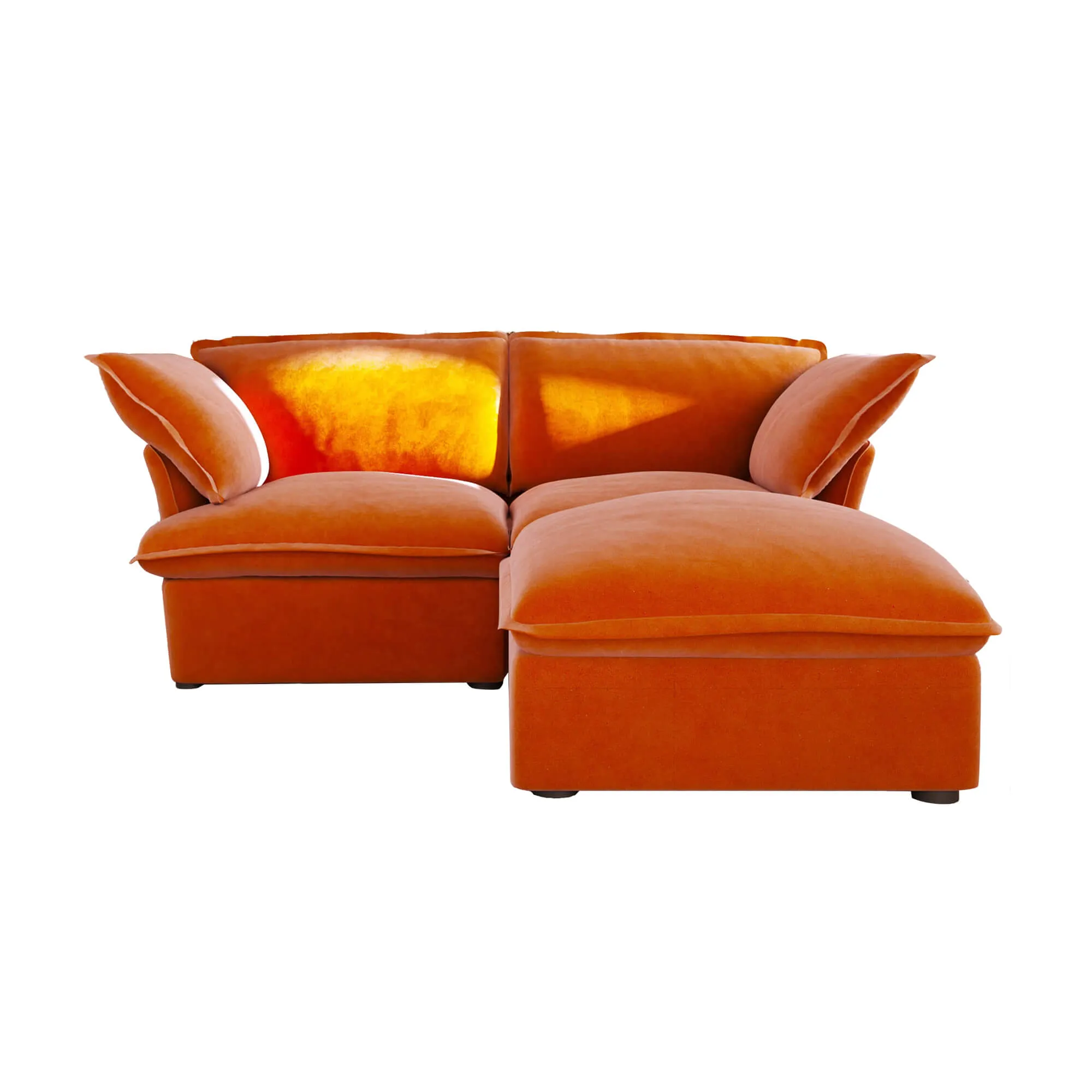 Sky Plus Velvet Cloud Sofa