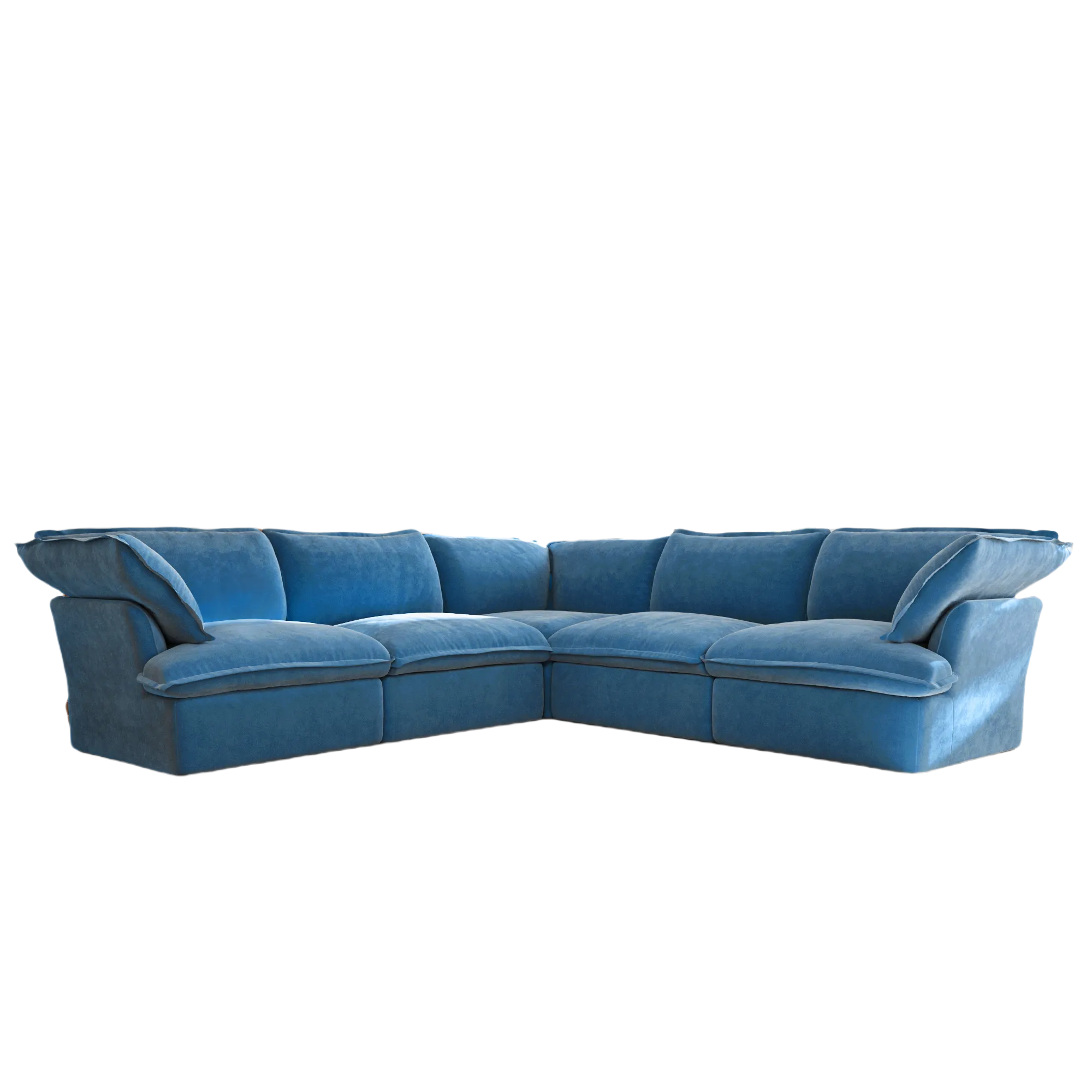 Sky Plus Velvet Cloud Sofa