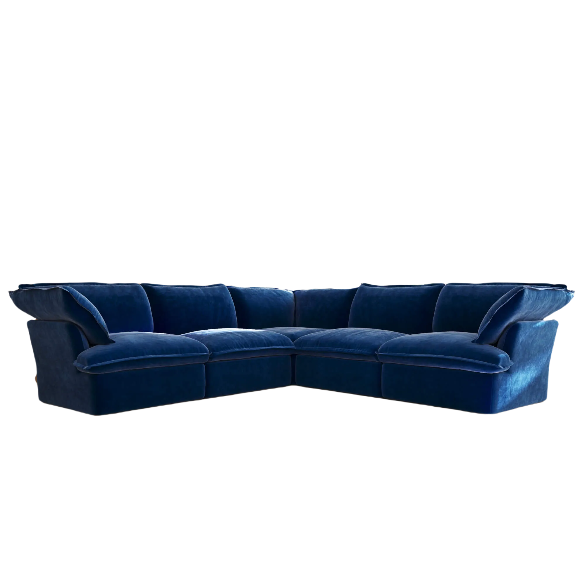 Sky Plus Velvet Cloud Sofa