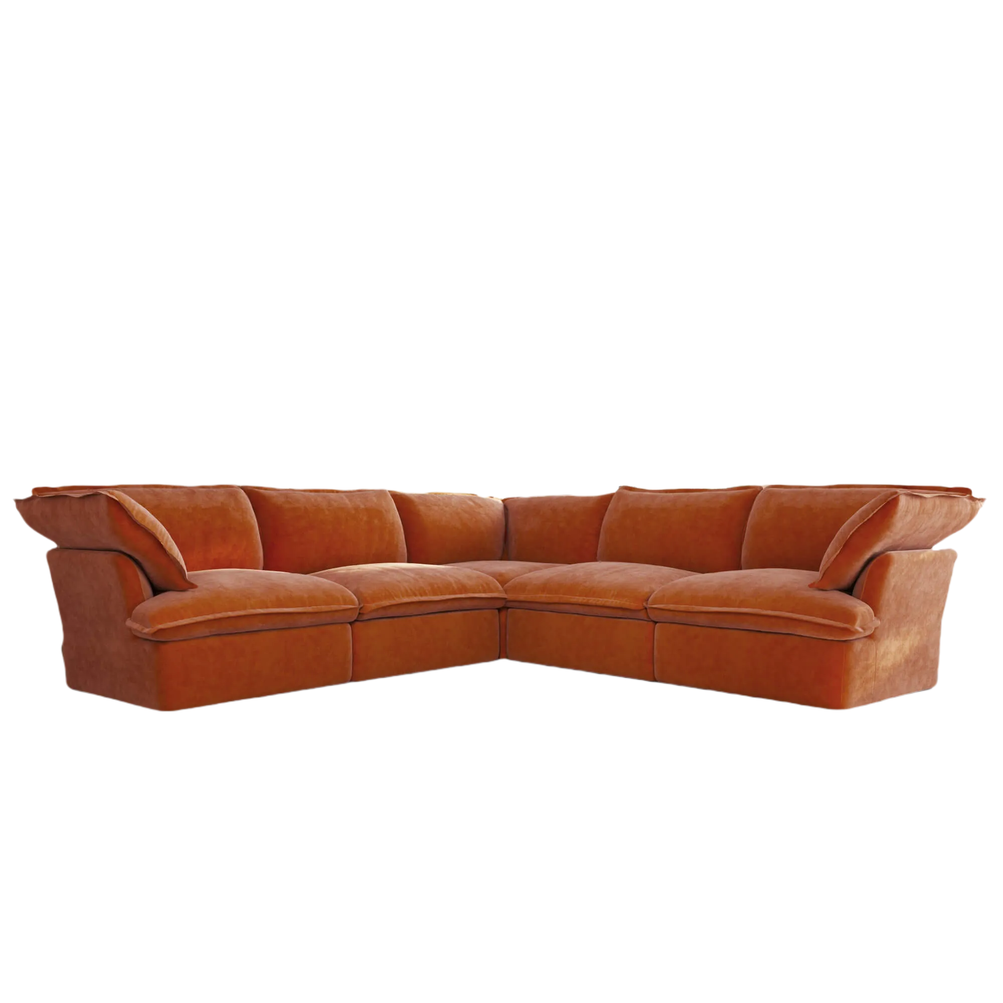 Sky Plus Velvet Cloud Sofa