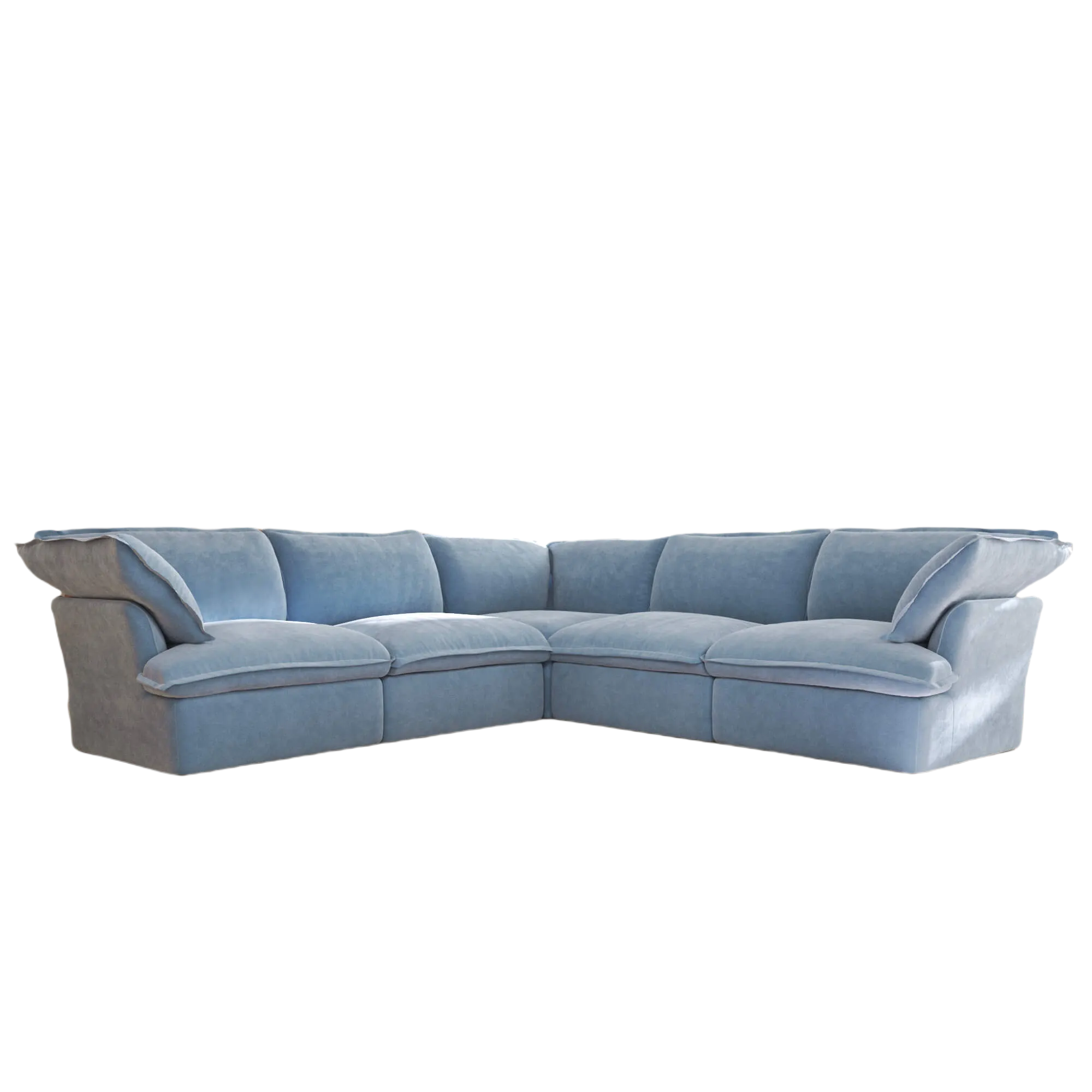 Sky Plus Velvet Cloud Sofa