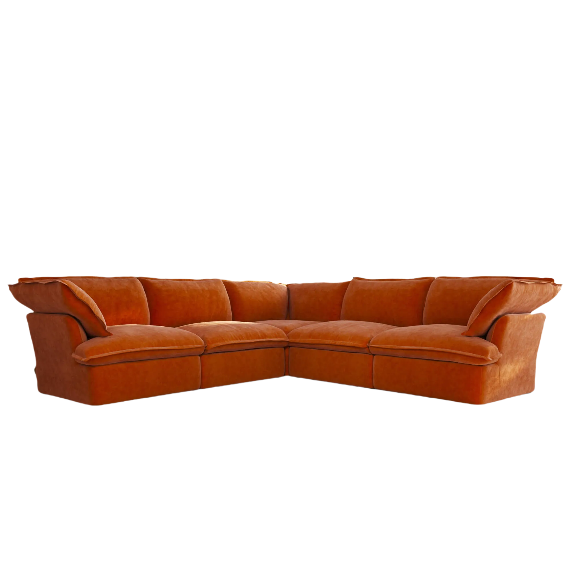Sky Plus Velvet Cloud Sofa