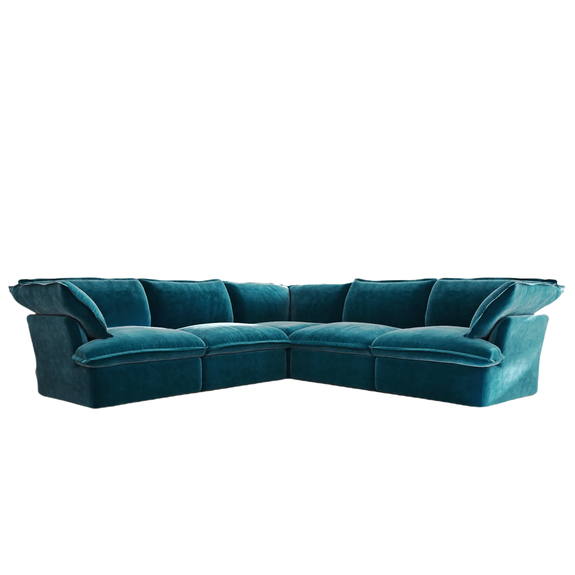 Sky Plus Velvet Cloud Sofa