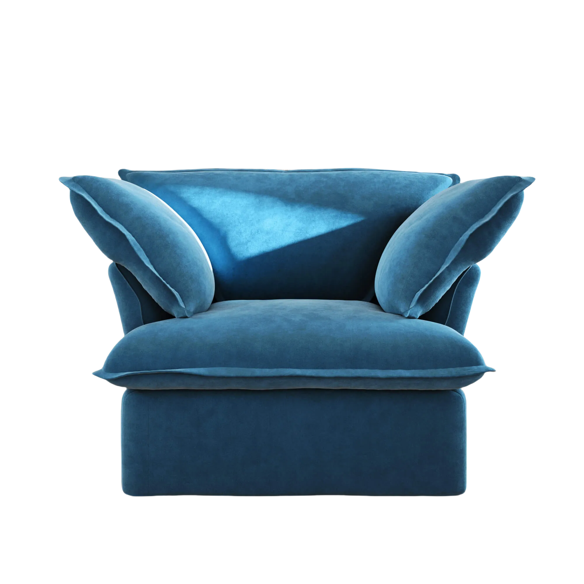 Sky Plus Velvet Cloud Sofa