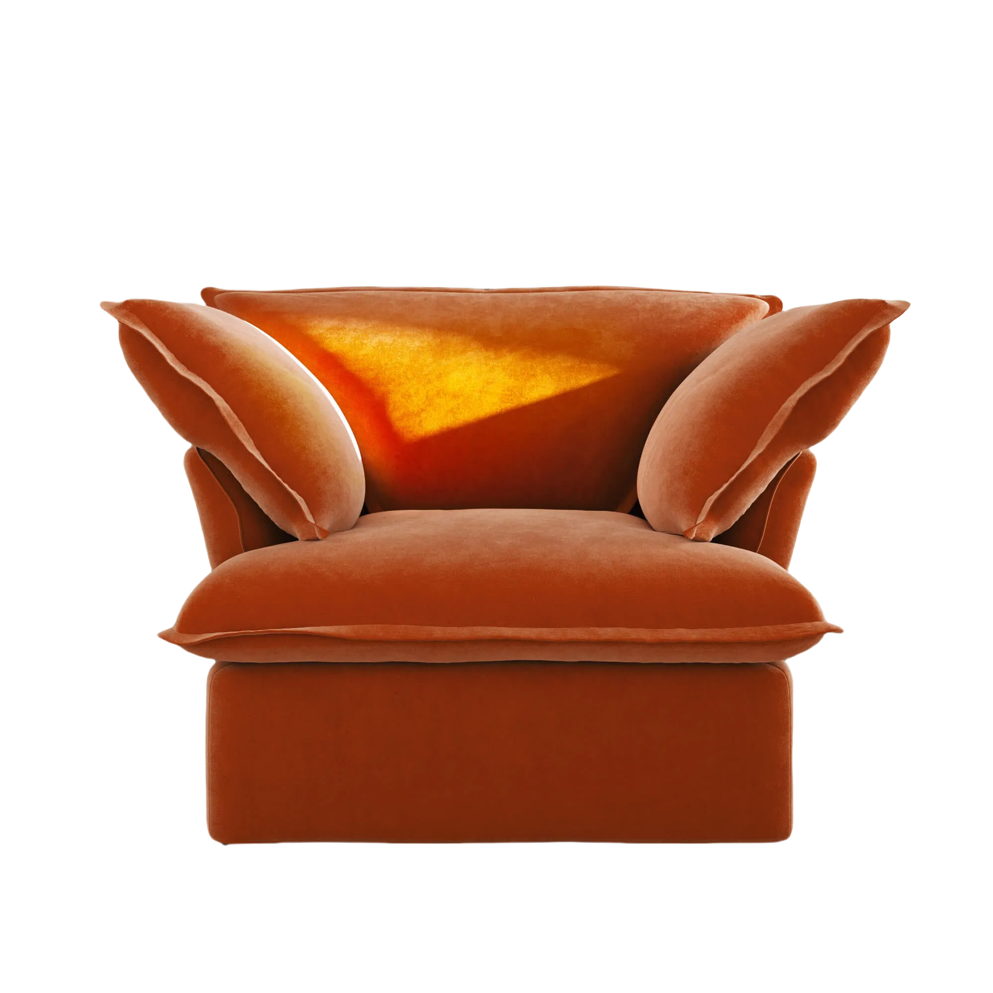 Sky Plus Velvet Cloud Sofa