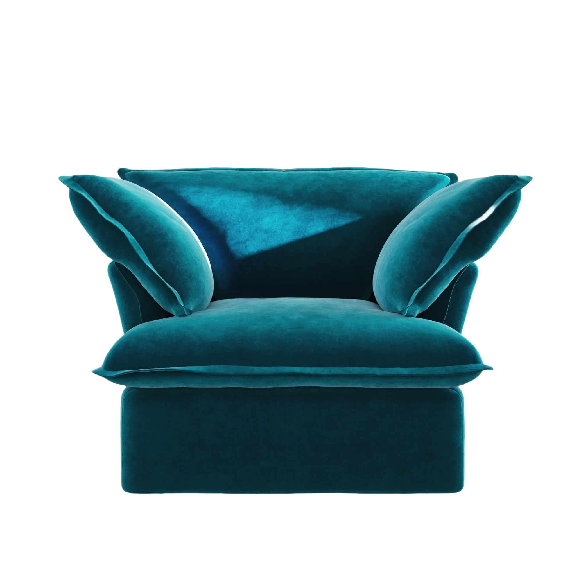 Sky Plus Velvet Cloud Sofa
