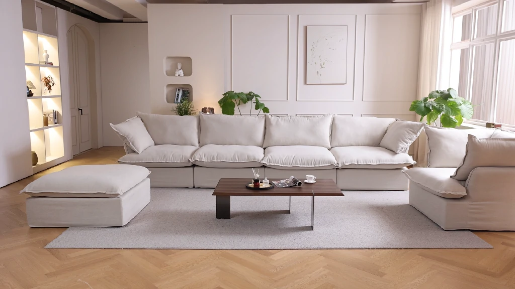 Sky Cloud Classic Sectional Sofa