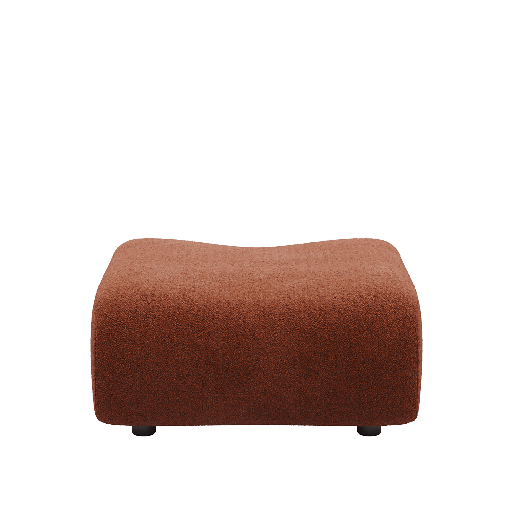 1977 Modular Sectional Couch | Pet-Friendly Sofa Ottoman