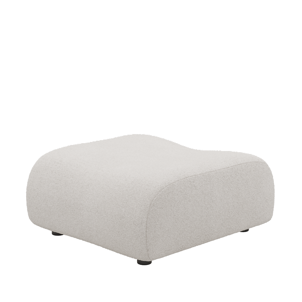 1977 Modular Sectional Couch | Pet-Friendly Sofa Ottoman