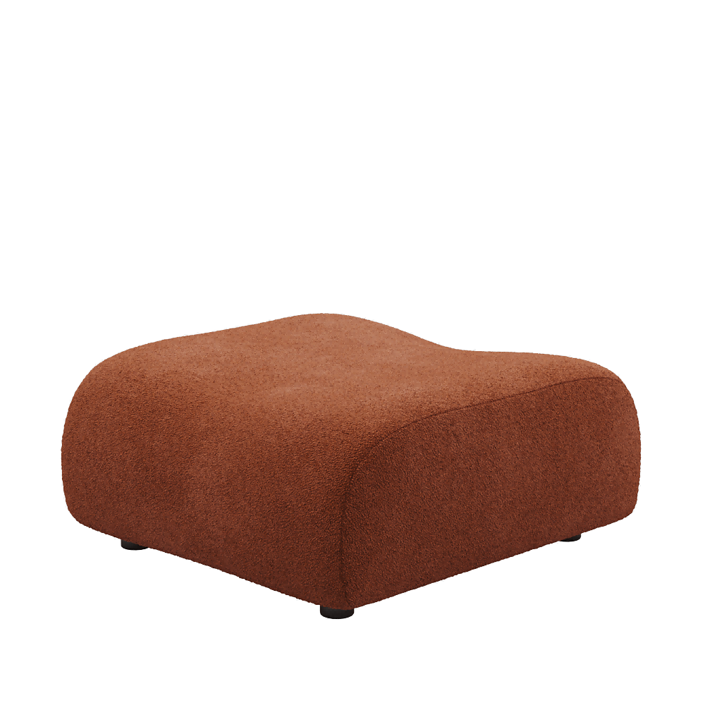 1977 Modular Sectional Couch | Pet-Friendly Sofa Ottoman