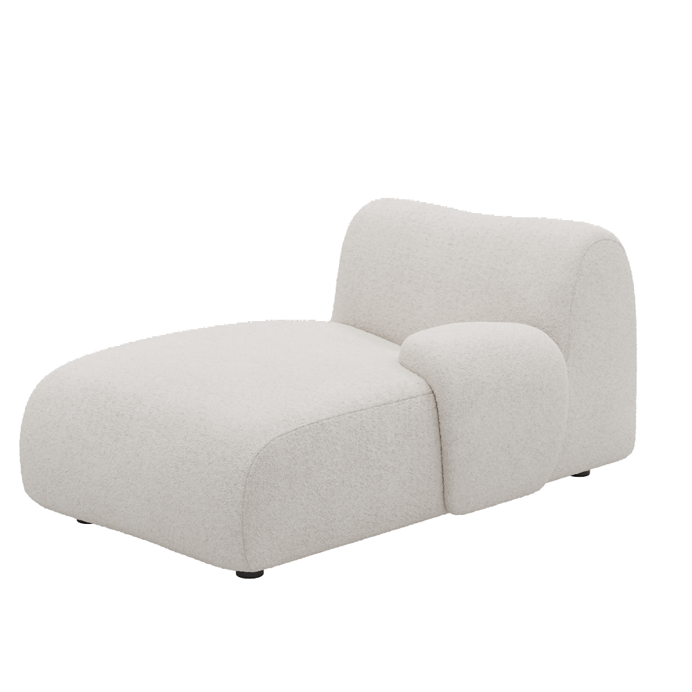 1977 Modular Sectional Couch | Pet-Friendly Sofa Chaise