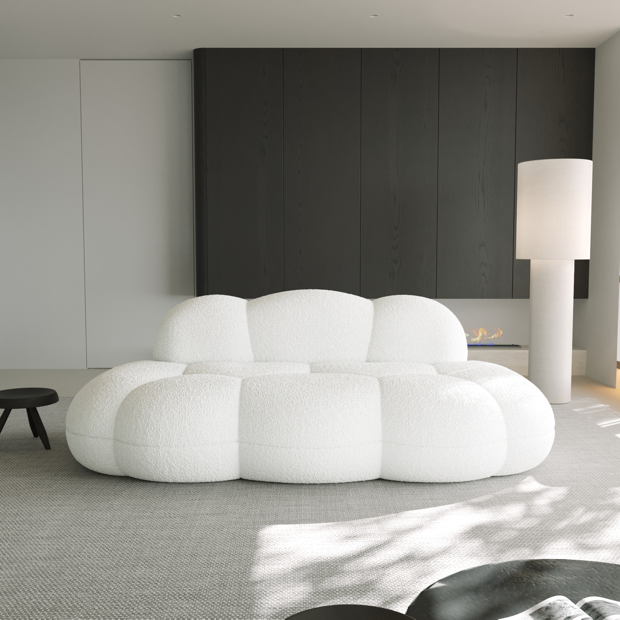 http://Bubble%20Curve%20Sofa%20134%20White%20Sofa%20(2)