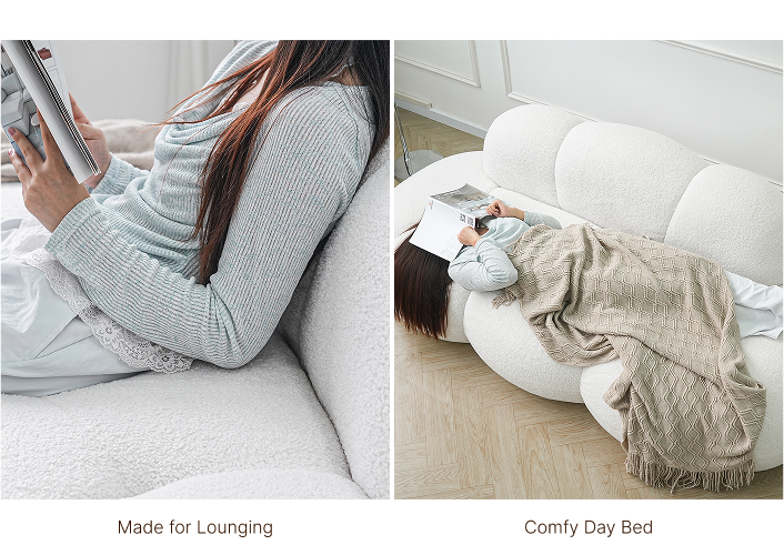 Bubble Curve Sofa Comfort