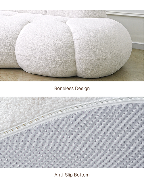 Bubble Curve Sofa Kid Friendly