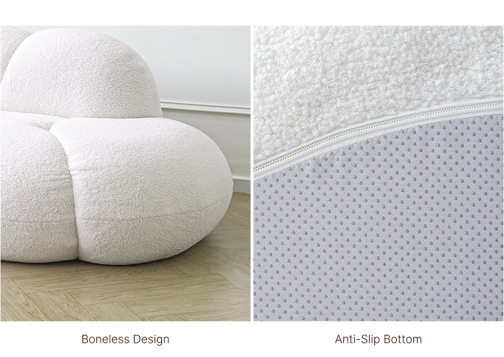 Bubble Curve Sofa Kid Friendly