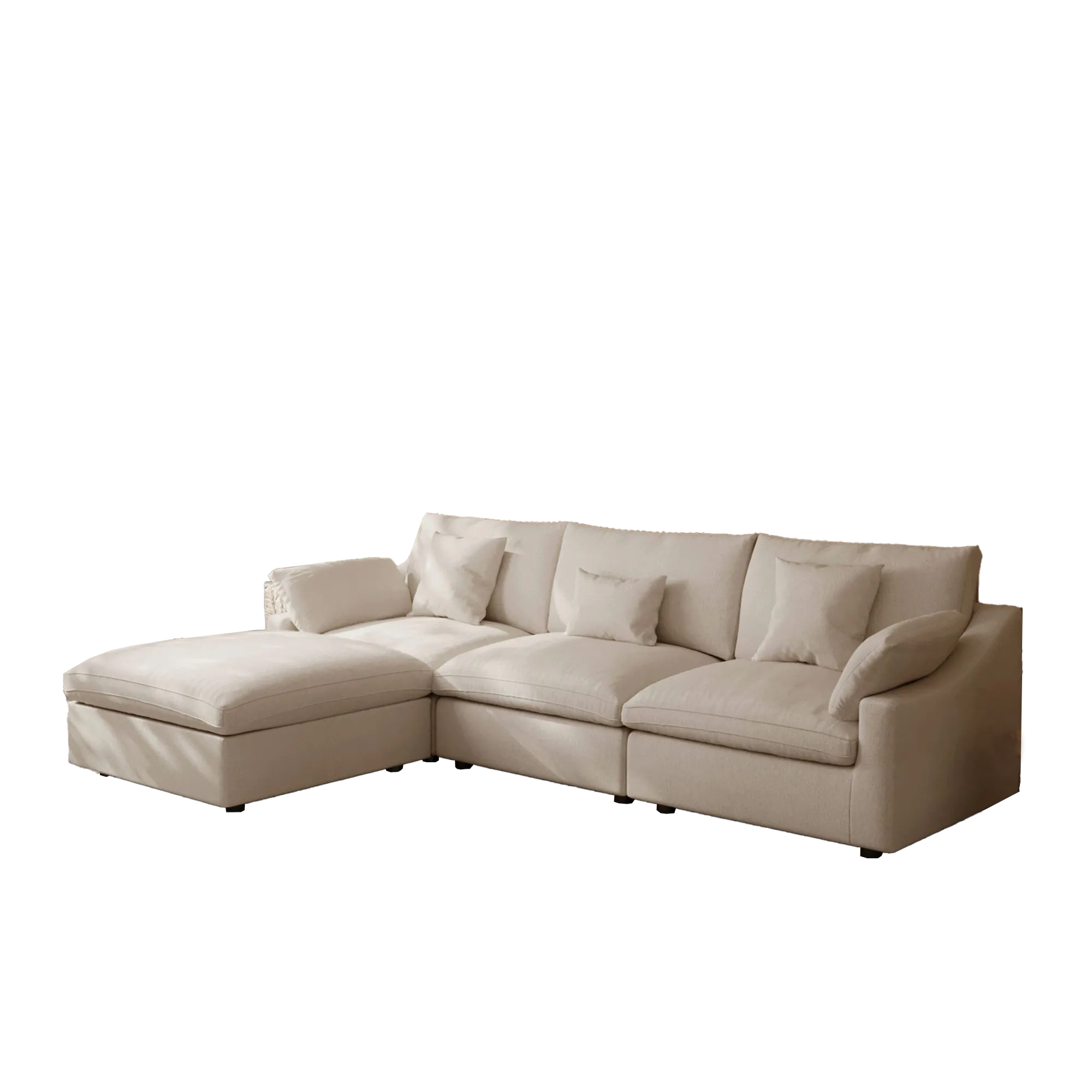 Sky Cloud Slope Sectional Sofa