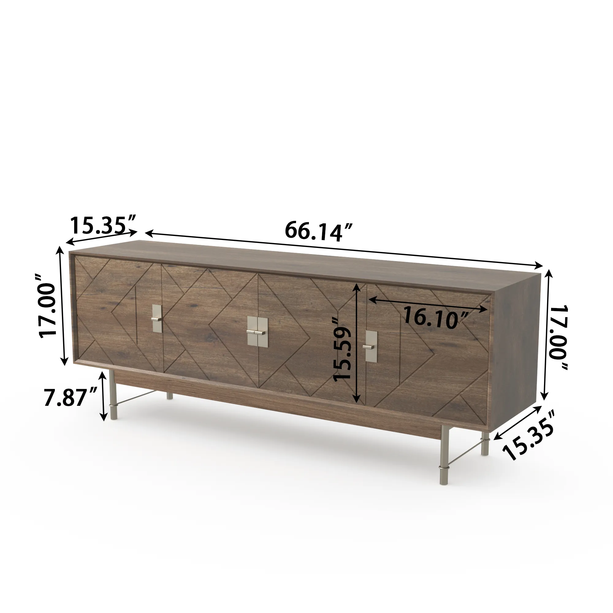 Wood Tv Stand 001 (4)