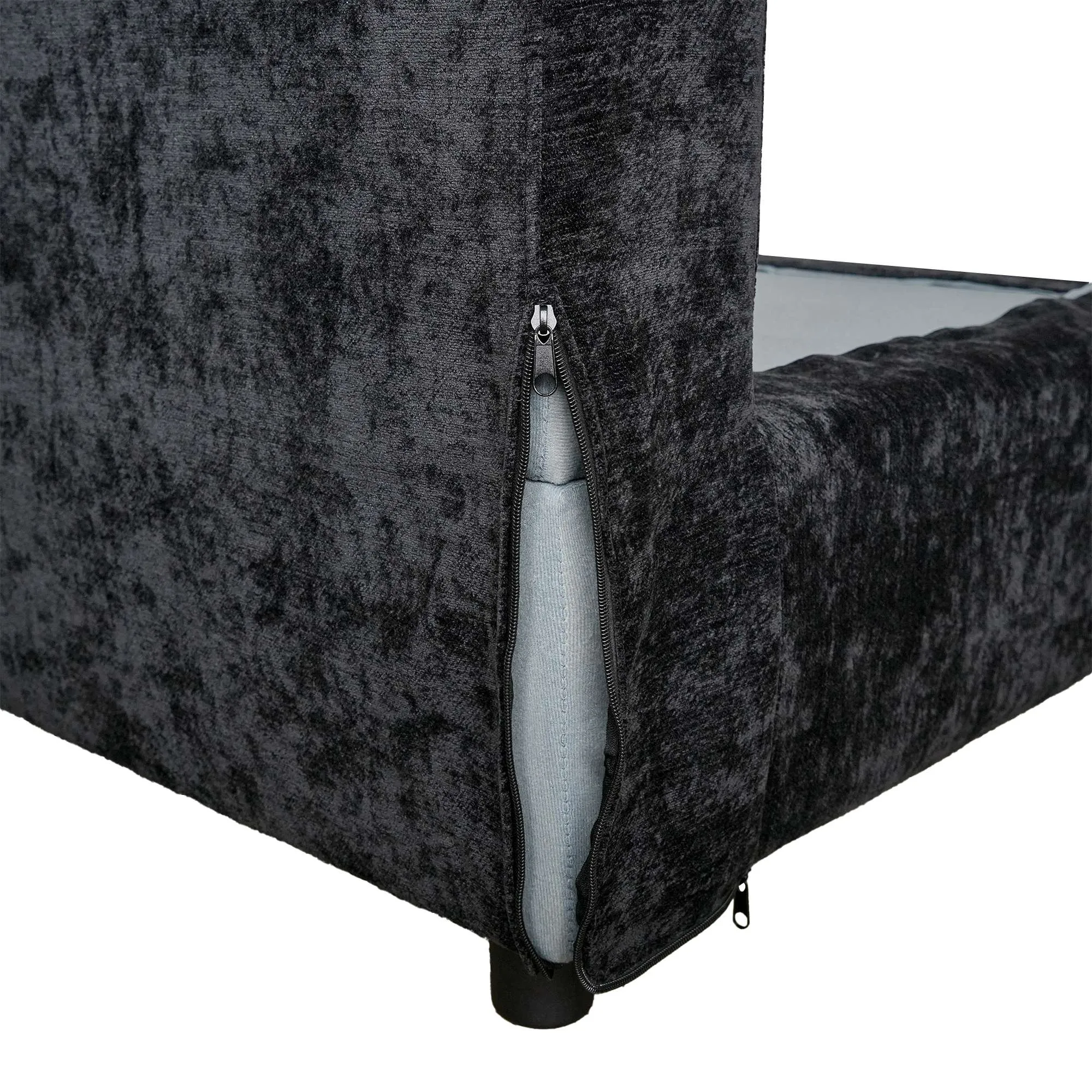 http://142%20Black%203%20Seater%20L%20Shaped%20Sofa%20Cloud%20Sofa%20Details%20(8)