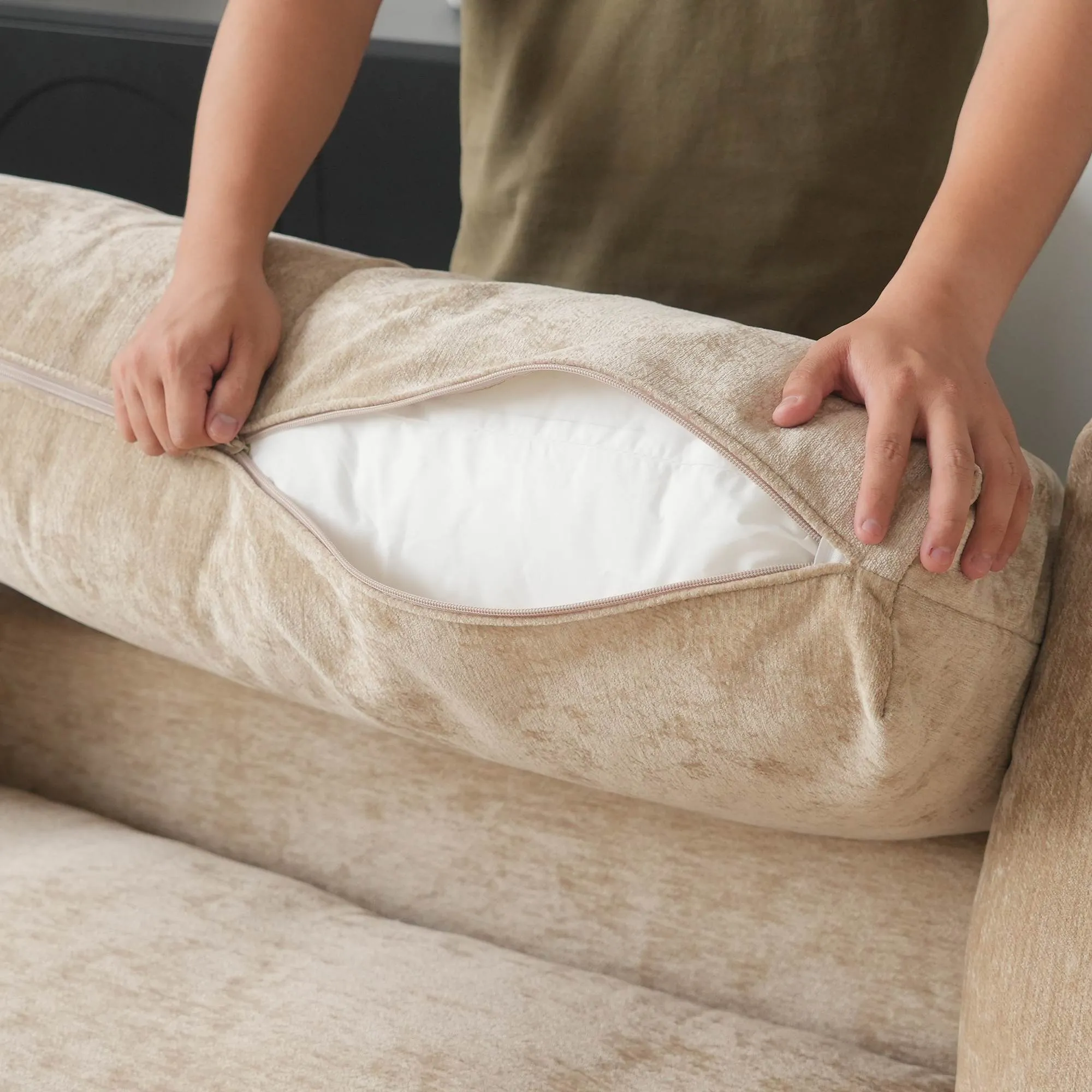 http://142%20Khaki%20Washable%20Couch%20Cloud%20Sofa%20Sectional%20Details%20(1)